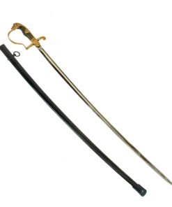 Buy Original German WWII Blücher Pattern Field Marshal Lion Head Officers Sword by Carl Eickhorn with Steel Scabbard | Original Firearms Antique For Sale