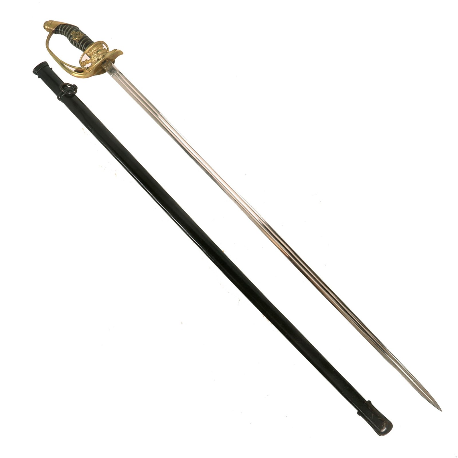 Buy Original Imperial German Model 1870 / 1889 Prussian Infantry Officer Sword by Weyersberg Kirschbaum & Cie | Original Firearms Antique For Sale