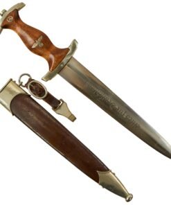 Buy Original German WWII Scarce Fully Intact Ernst Röhm Signature SA Dagger by Carl Eickhorn with Scabbard and Hanger | Original Firearms Antique For Sale