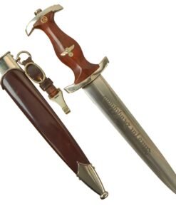 Buy Original German WWII Excellent 1938 Dated SA Dagger by Eduard Wüsthof with Scabbard and Hanger - RZM M7/19 | Original Firearms Antique For Sale