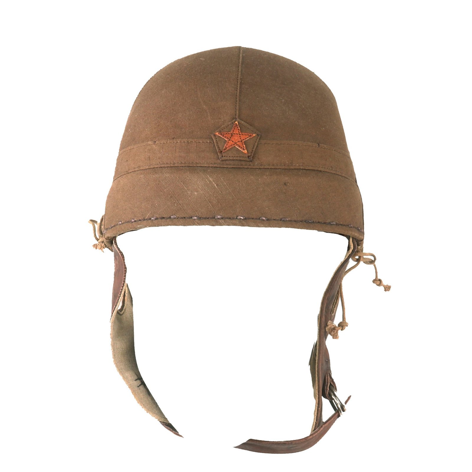 Buy Original Japanese WWII Imperial Japanese Army Tanker Helmet with Markings - Dated 1943 | Original Firearms Antique For Sale