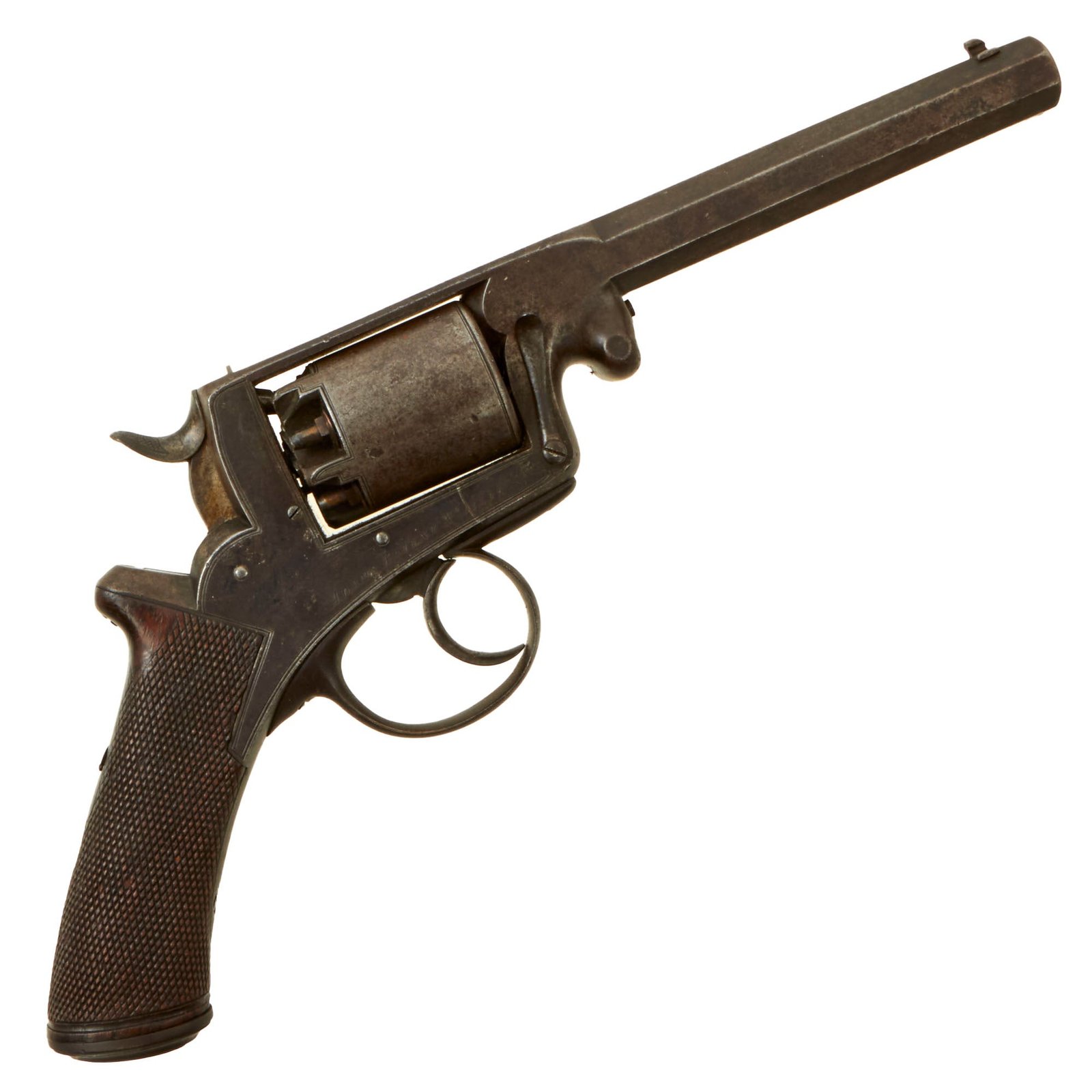 Buy Original U.S. Civil War Era Belgian Adams .442 M1851 Percussion Revolver by Auguste Francotte of Liège - Serial 13497 | Original Firearms Antique For Sale