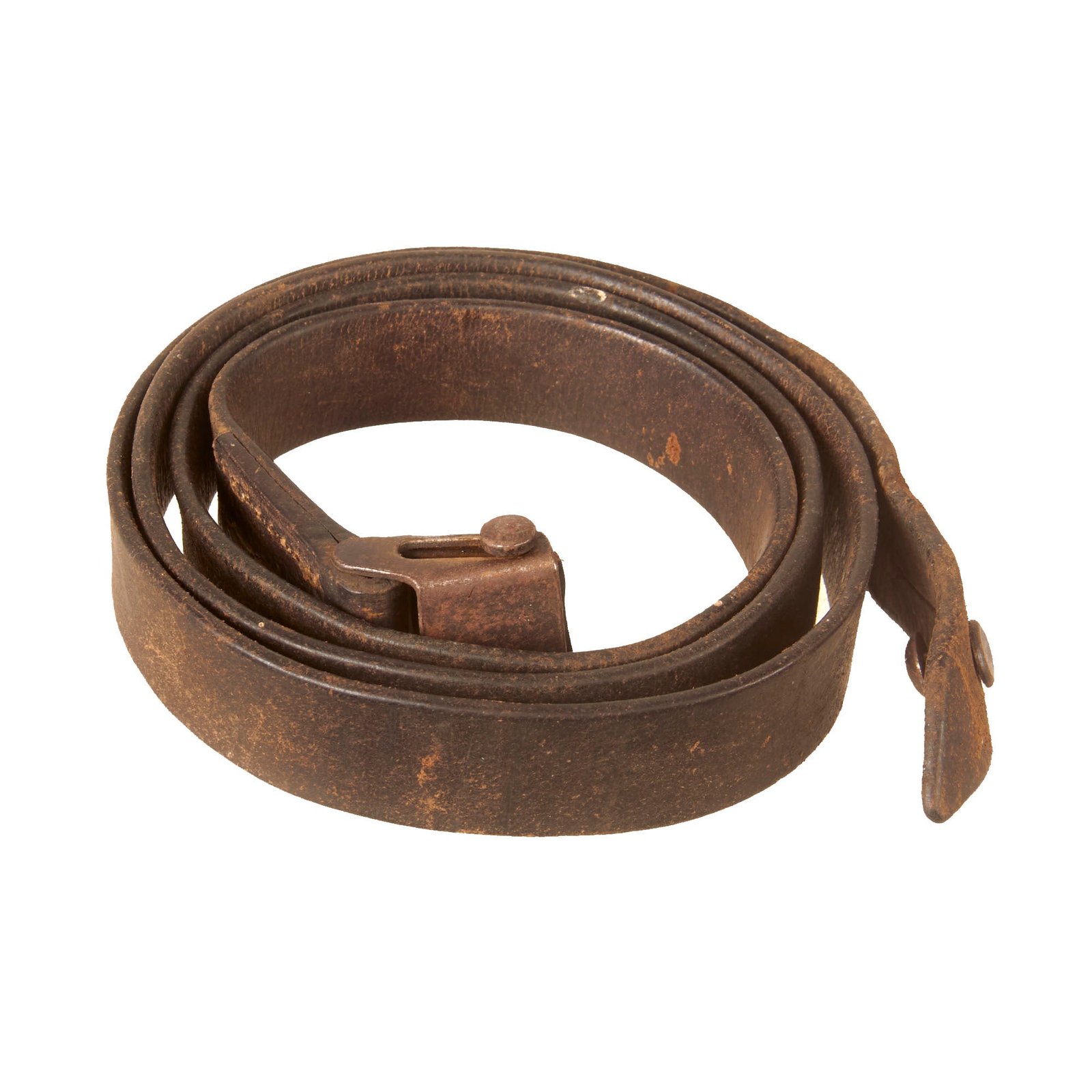 Buy Original German WWII Karabiner 98 kurz K98k Leather Sling with Frog - Missing Keeper - Kar98k | Original Firearms Antique For Sale