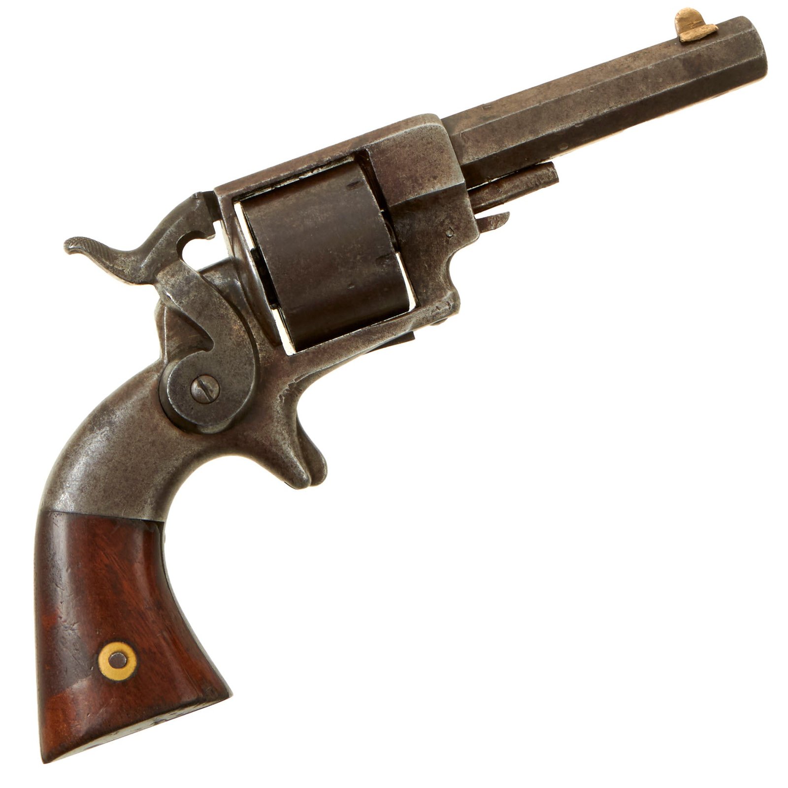 Buy Original U.S. Civil War Allen & Wheelock .32cal Rimfire Revolver - Matching Serial 280 | Original Firearms Antique For Sale