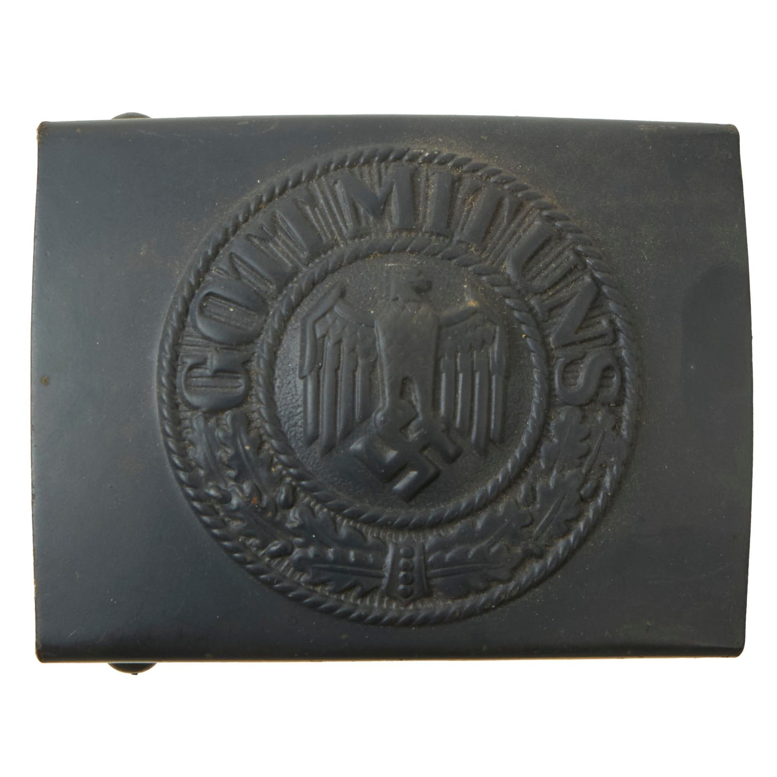 Buy Original Mint Unissued German WWII Kriegsmarine Coastal Artillery EM/NCO Steel Belt Buckle by Josef Feix & Söhne in Wrapping | Original Firearms Antique For Sale