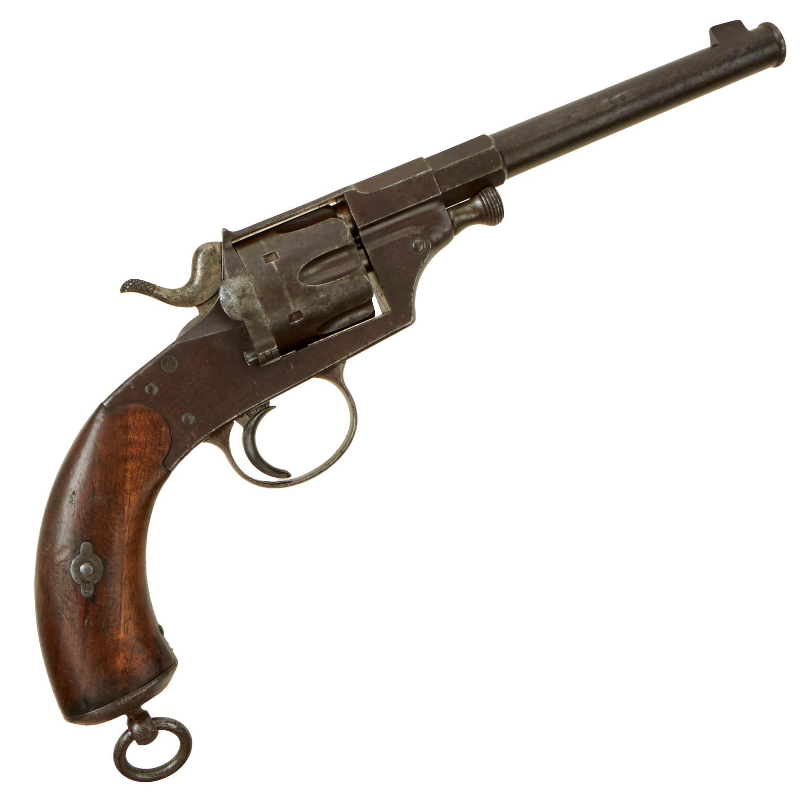 Buy Original Imperial German Regiment Marked M1879 Reichsrevolver by Franz von Dreyse - Matching Serial 308 | Original Firearms Antique For Sale