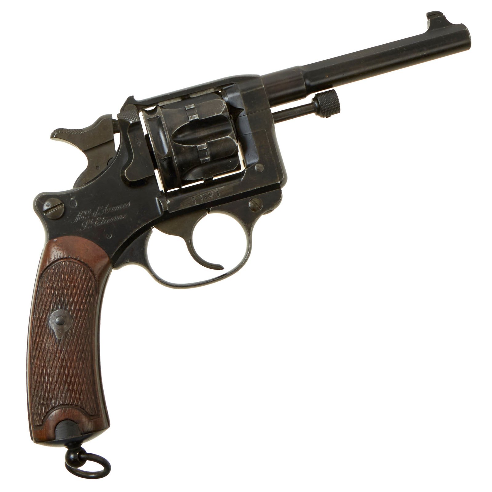 Buy Original Excellent French WWI Era Modèle 1892 Lebel Revolver in 8mm dated 1898 - Serial G 16046 | Original Firearms Antique For Sale