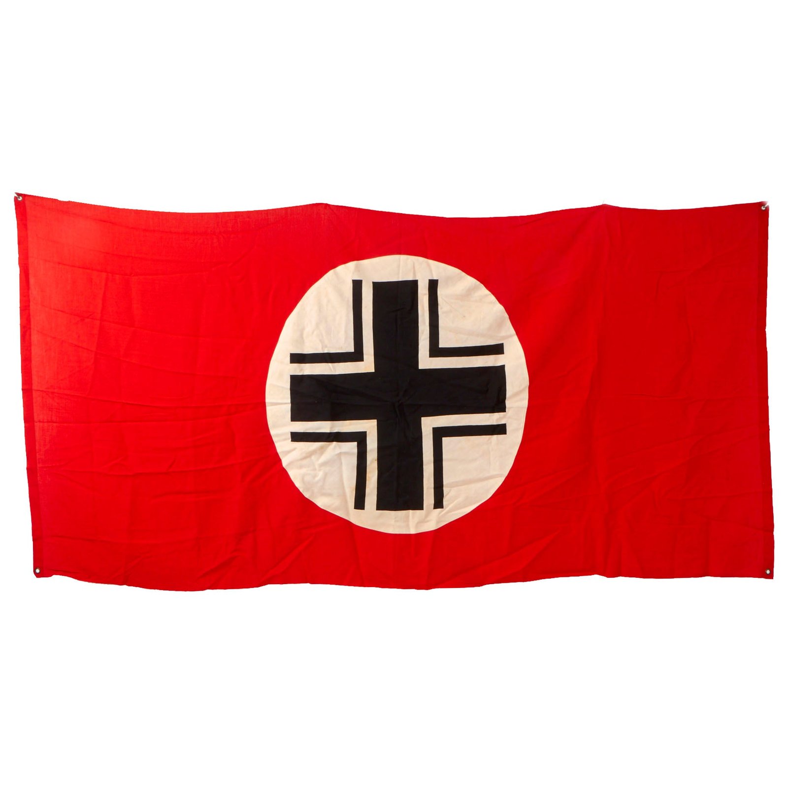 Buy Original German WWII Unissued Balkenkreuz (Beam Cross) Panzer Tank & Vehicle Identification Flag - 39" x 76" | Original Firearms Antique For Sale
