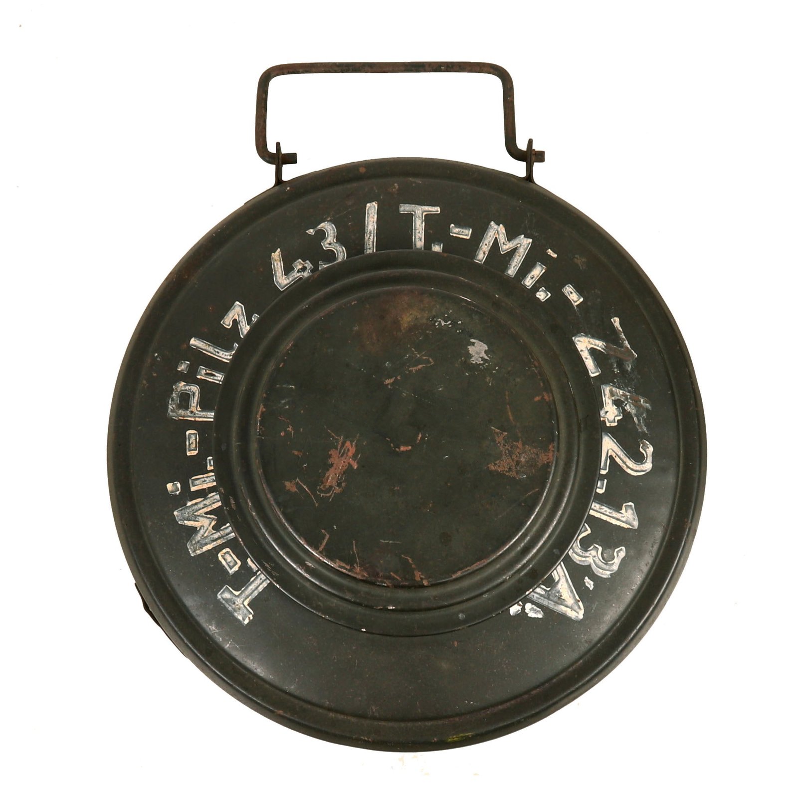 Buy Original U.S. WWII German Anti-Tank Tellermine T.Mi.42 Training Mine - Inert | Original Firearms Antique For Sale