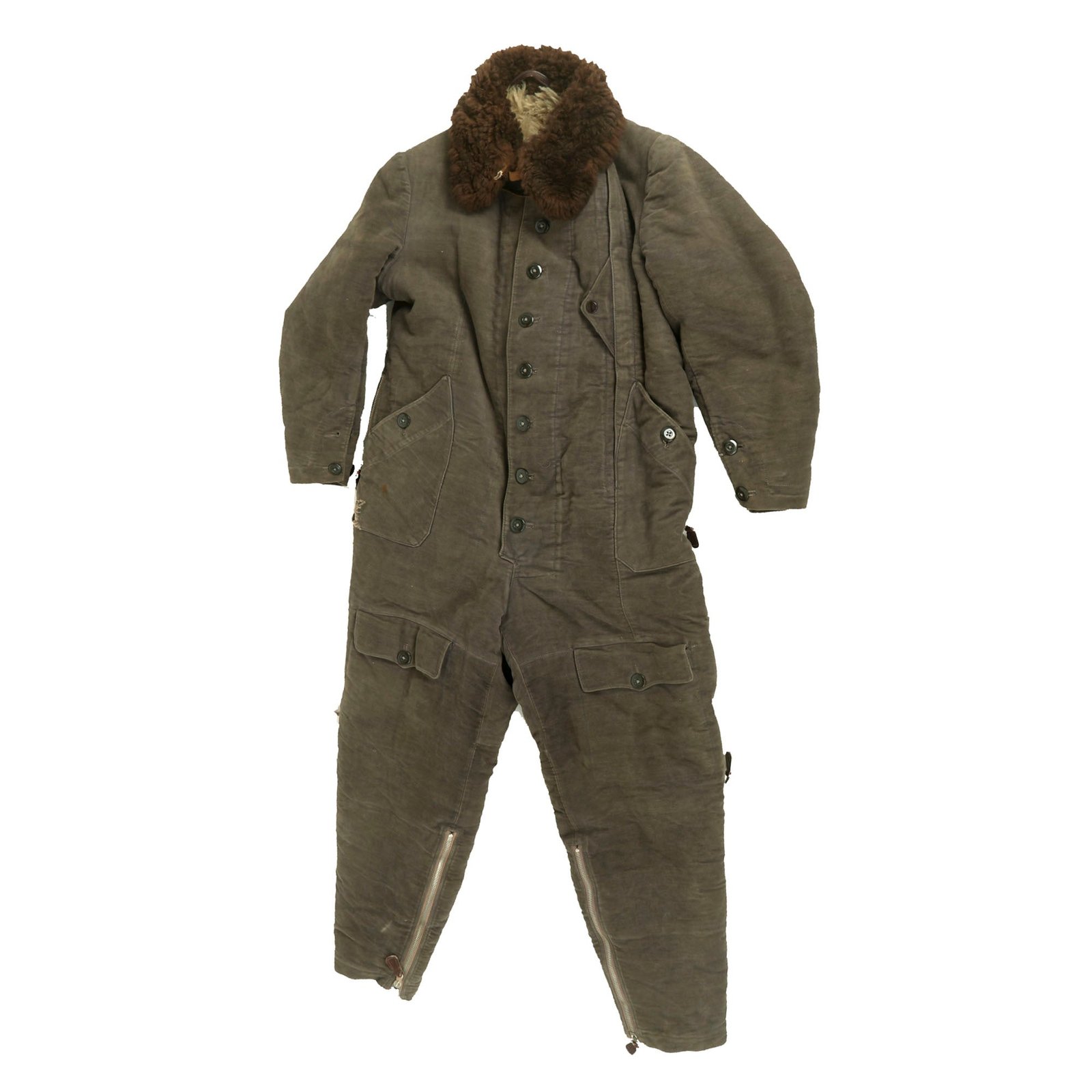 Buy Original German WWII Luftwaffe KW 1/33 Protective Winter Flying Suit - Fliegerschutzanzug für Winter | Original Firearms Antique For Sale