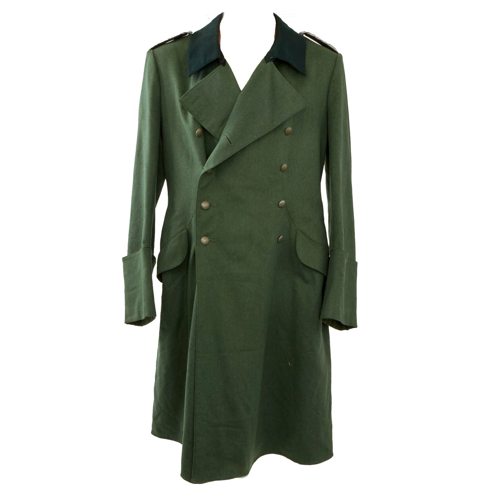 Buy Original German WWII Heer Army Pioneer Major Officer's Wool M36 Greatcoat | Original Firearms Antique For Sale