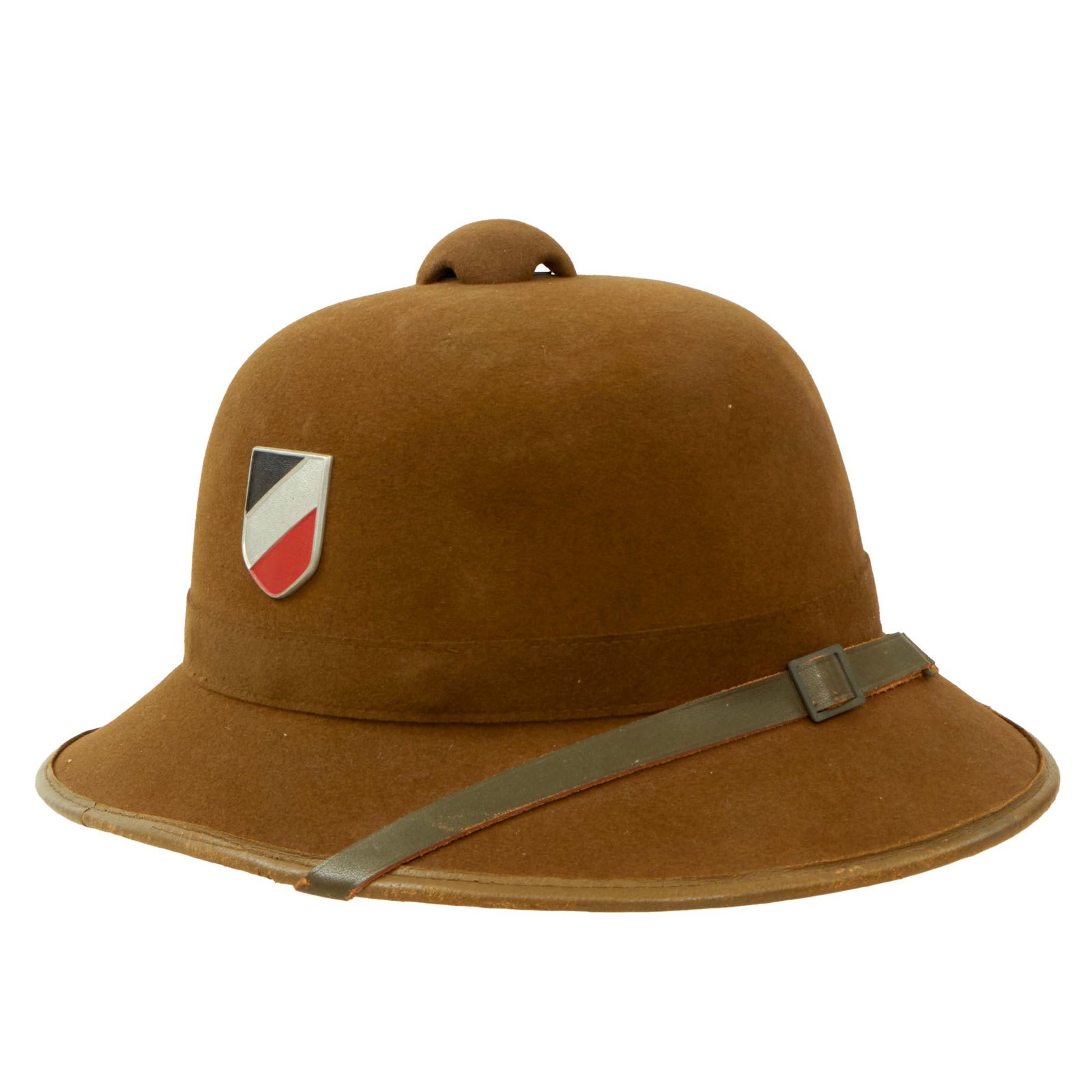 Buy Original Excellent German WWII 1942 Dated 2nd Model Afrikakorps DAK Sun Helmet by J. H. Soffel - Size 57cm | Original Firearms Antique For Sale