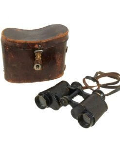 Buy Original Soviet WWII Binoculars 6x in Original Case with Carrying Strap - Serial 2852 | Original Firearms Antique For Sale