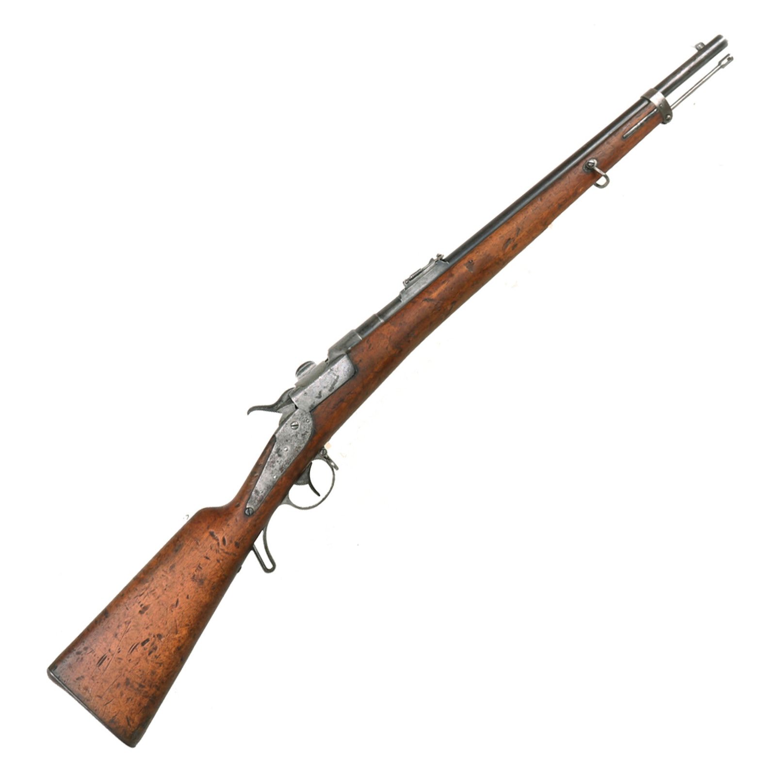 Buy Original Austro-Hungarian M73/77 Werndl–Holub Rotary Breech Extra-Corps Carbine Serial 5568B - Dated 1882 | Original Firearms Antique For Sale