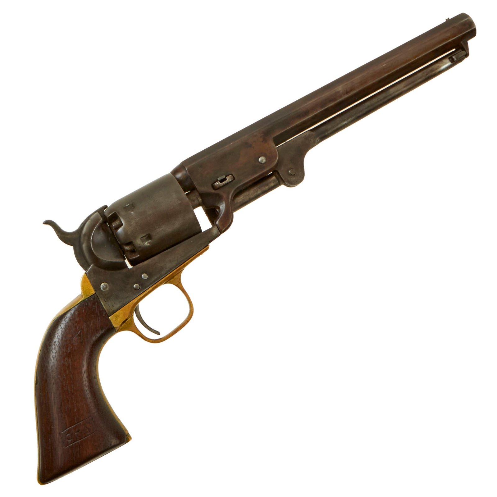 Buy Original U.S. Civil War Colt Model 1851 Navy .36cal Percussion Revolver made in 1861 - Serial 111227 | Original Firearms Antique For Sale