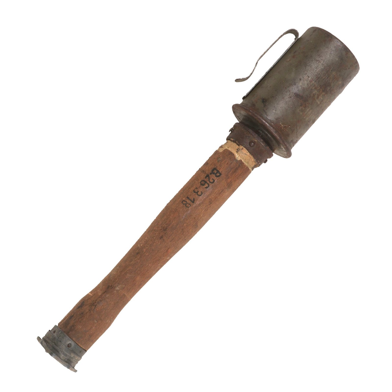 Buy Original Imperial German WWI Inert M1917 Stick Grenade - Stielhandgranate M17 - Dated March 1918 | Original Firearms Antique For Sale