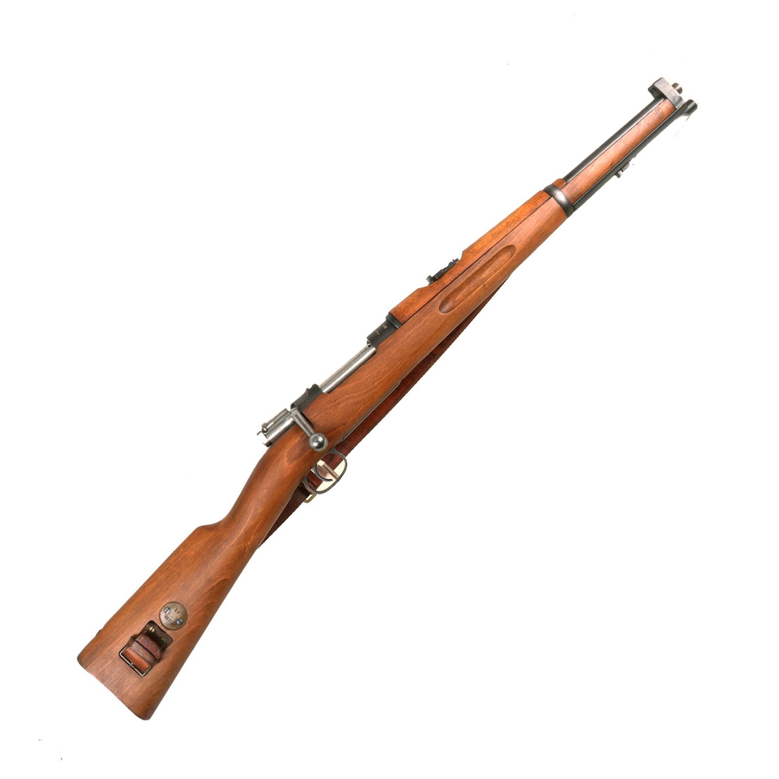 Buy Original Swedish Mauser m/1894-14 Carbine by Waffenfabrik Mauser with Bayonet Lug and Sling - Serial 9836 - dated 1895 | Original Firearms Antique For Sale