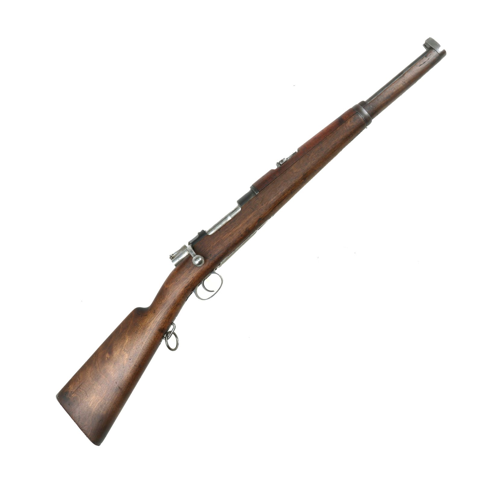 Buy Original Antique Spanish Mauser Model 1895 Cavalry Carbine Dated 1898 - Serial 4031 - Removed Butt Stock Loop | Original Firearms Antique For Sale