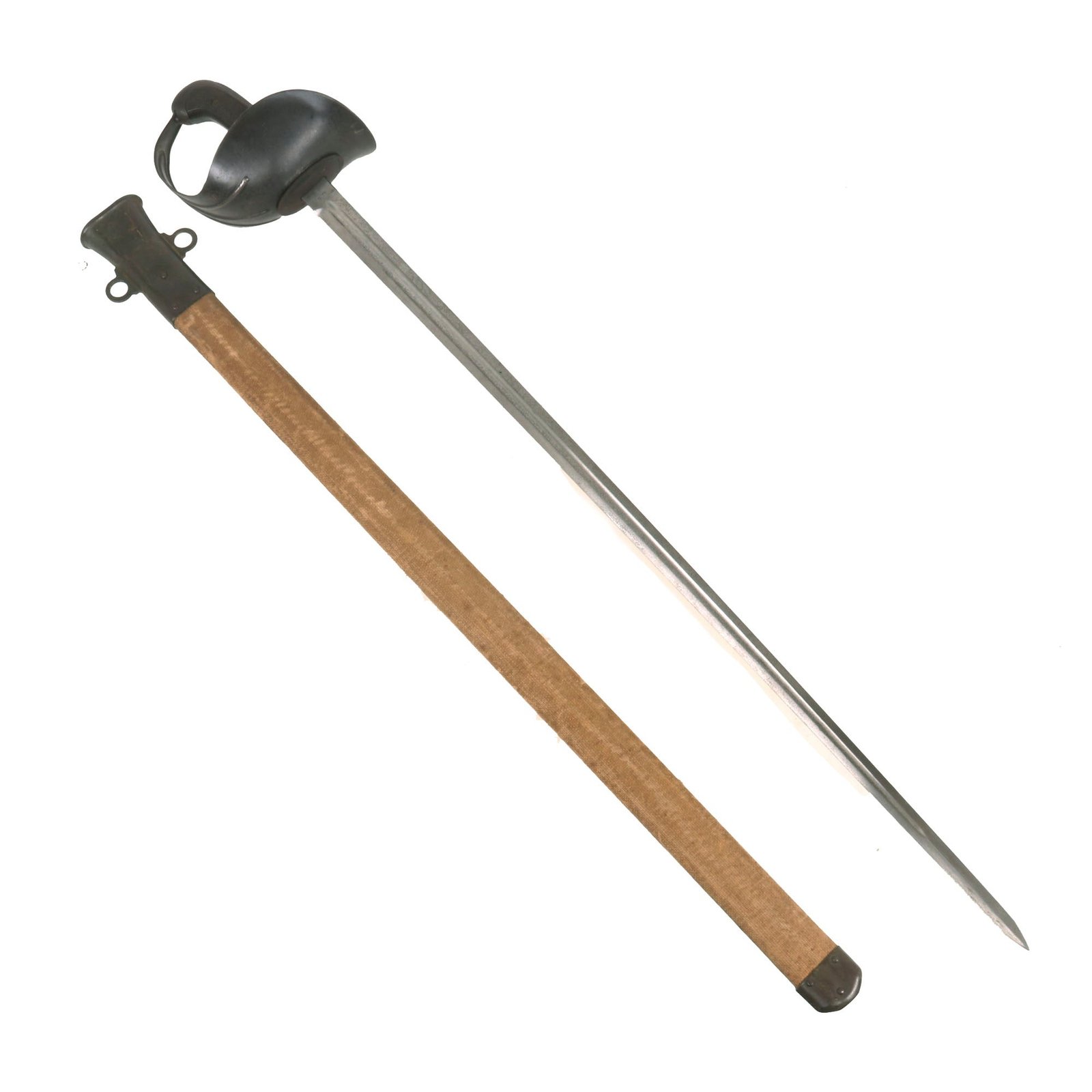 Buy Original U.S. WWI Model 1913 Cavalry Saber Patton Sword by L.F. & C. with Scabbard - Dated 1918 | Original Firearms Antique For Sale
