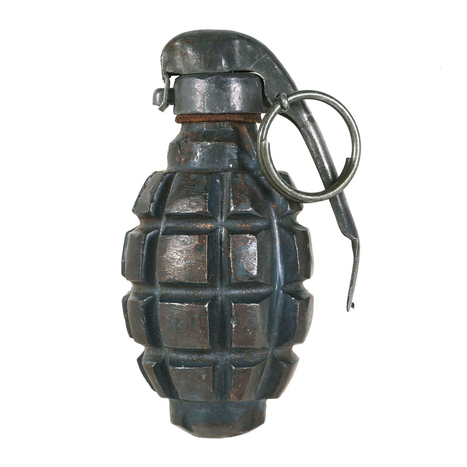 Buy Original French WWI F1 Practice Hand Grenade with Billant Modèle 1916 Fuse - Inert | Original Firearms Antique For Sale