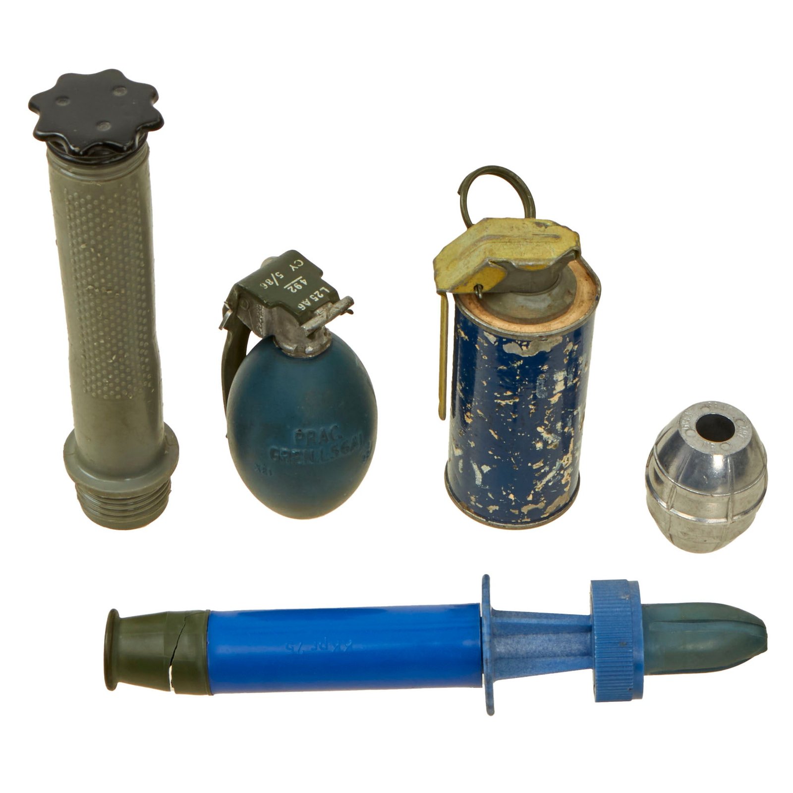 Buy Original Cold War Era British, Austrian, & German Training Grenades - L56A1 | Original Firearms Antique For Sale