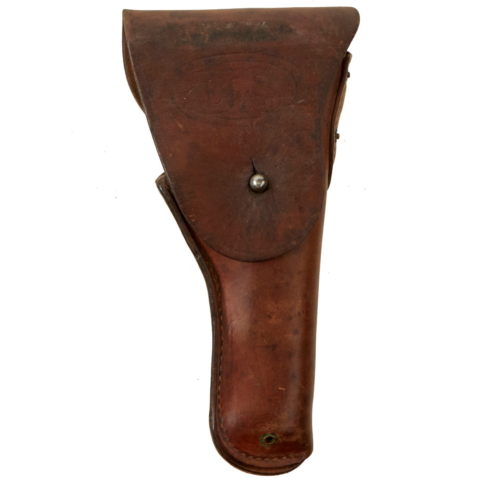 Buy Original U.S. WWII M1916 .45 Colt 1911 Leather Holster by Graton & Knight Co. - Dated 1943 | Original Firearms Antique For Sale