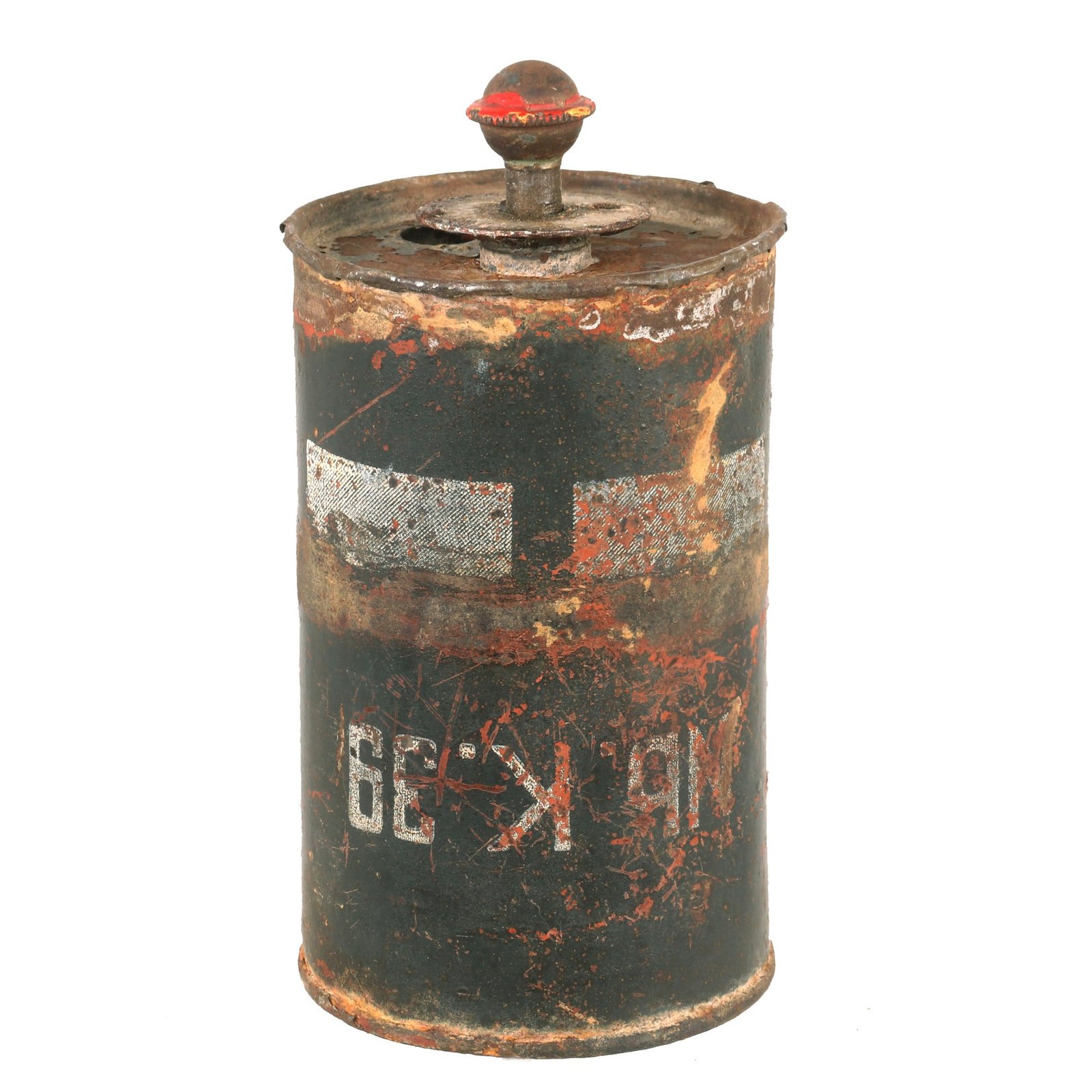 Buy Original German WWII Nebelkerzen 39 Smoke Candle Grenade Dated 1944 - Inert | Original Firearms Antique For Sale
