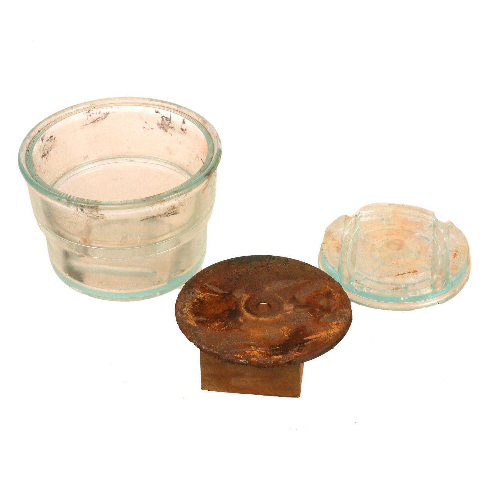 Buy Original WWII German Glass Mine with Lid and Display Charge Box - Glasmine 43 | Original Firearms Antique For Sale