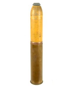 Buy Original U.S. Pre-WWI 3-Inch M1902 Field Gun Artillery Round & Casing with Transit Plug - Dated 1917 | Original Firearms Antique For Sale