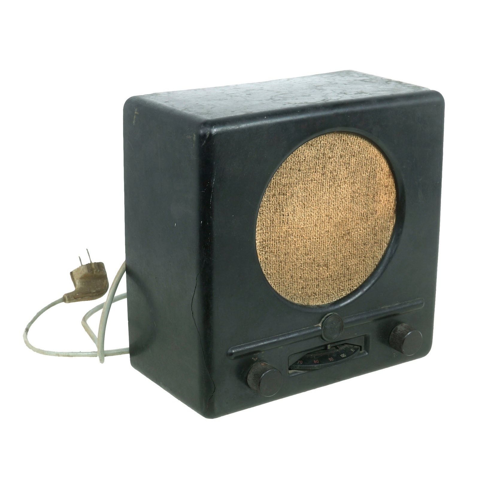 Buy Original German WWII 1938 Kleinempfänger DKE 38 Radio by Telefunken - Serial M115023 | Original Firearms Antique For Sale