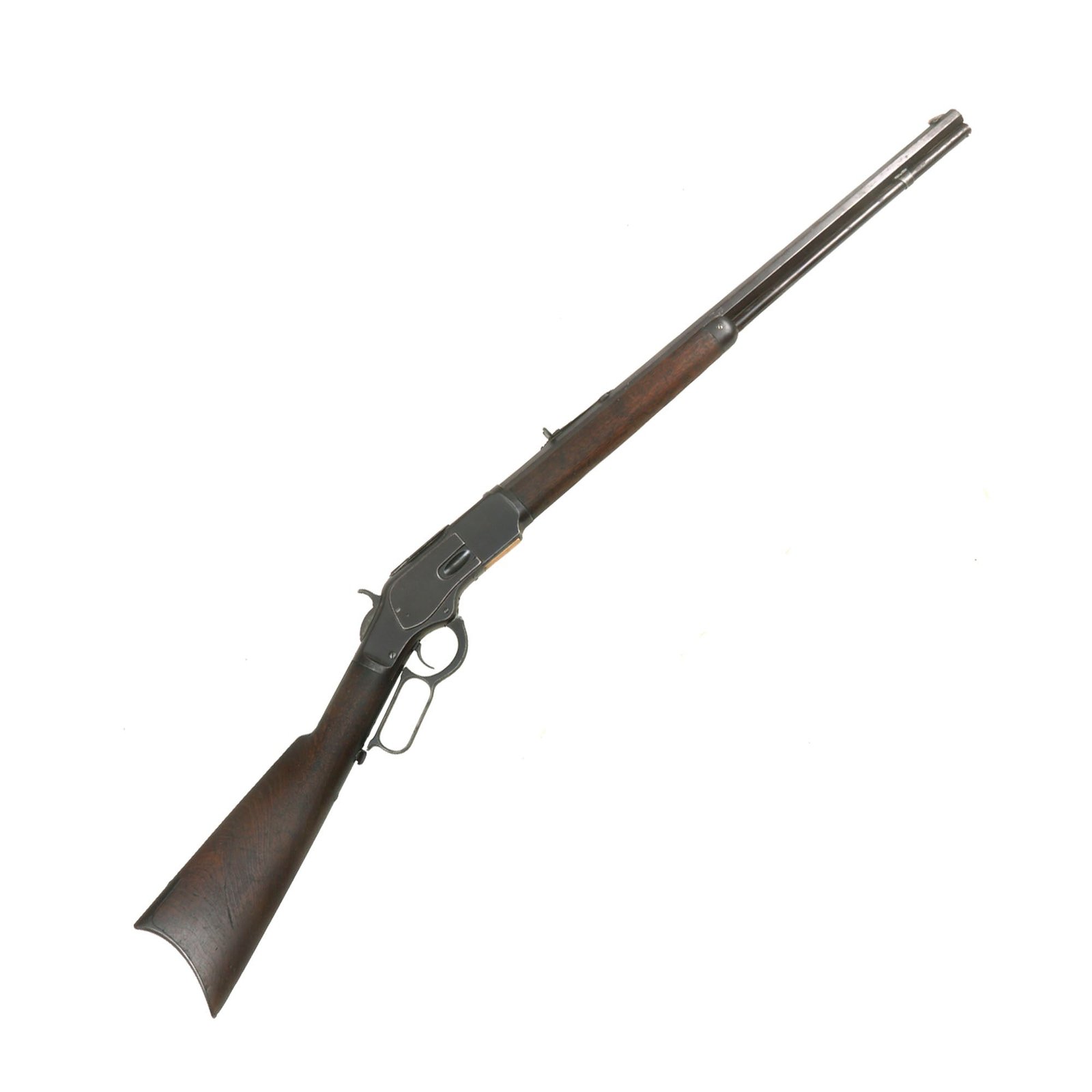 Buy Original U.S. Winchester Model 1873 .32-20 Repeating Rifle with Octagonal Barrel made in 1884 - Serial 165277A | Original Firearms Antique For Sale