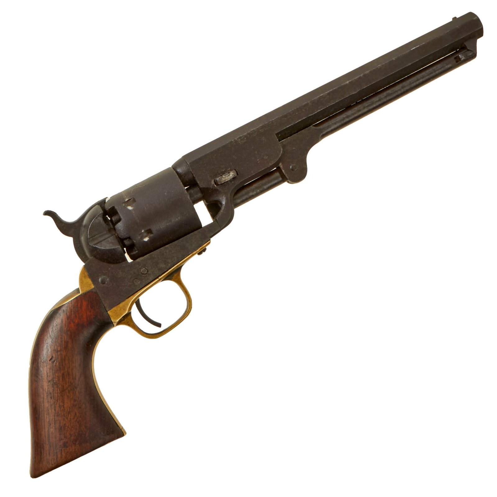 Buy Original U.S. Indian Wars Era Colt Model 1851 Navy .36cal Percussion Revolver made in 1868 - Matching Serial 204223 | Original Firearms Antique For Sale
