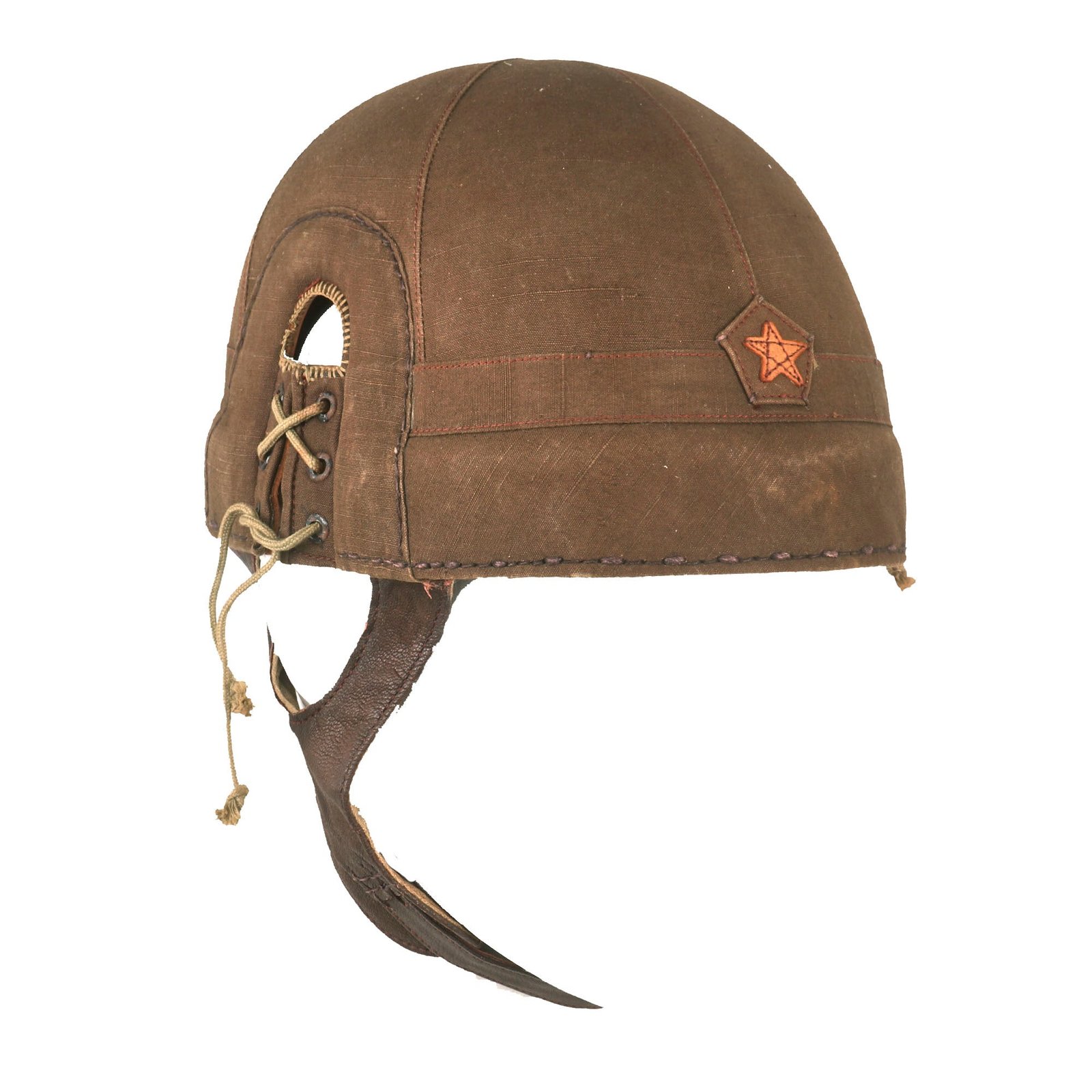 Buy Original Japanese WWII Imperial Japanese Army Tanker Helmet with Markings - Dated 1944 | Original Firearms Antique For Sale