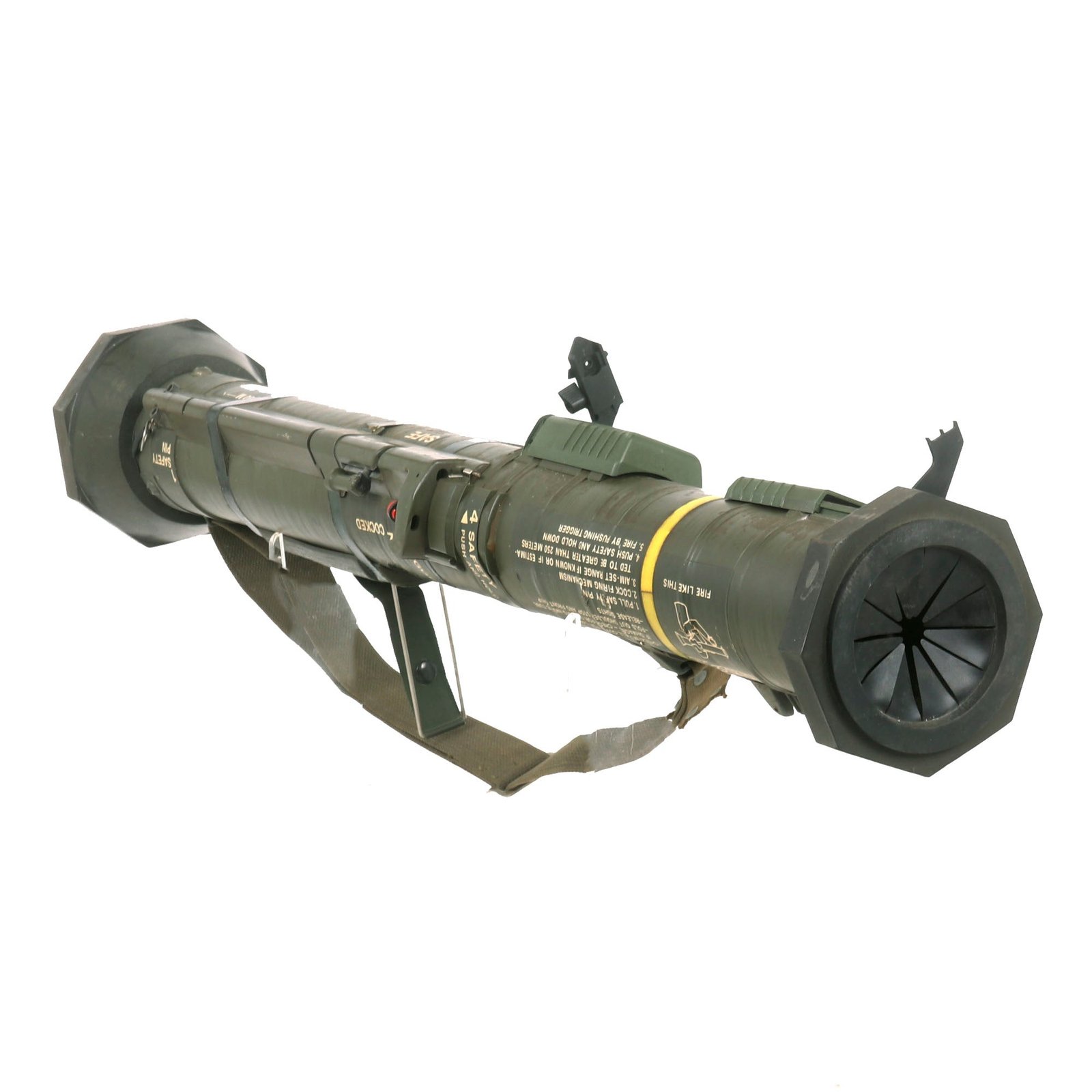 Buy Original U.S. M163 AT-4 Recoilless Smoothbore 84mm Anti-Tank Launcher with Sling - Inert | Original Firearms Antique For Sale