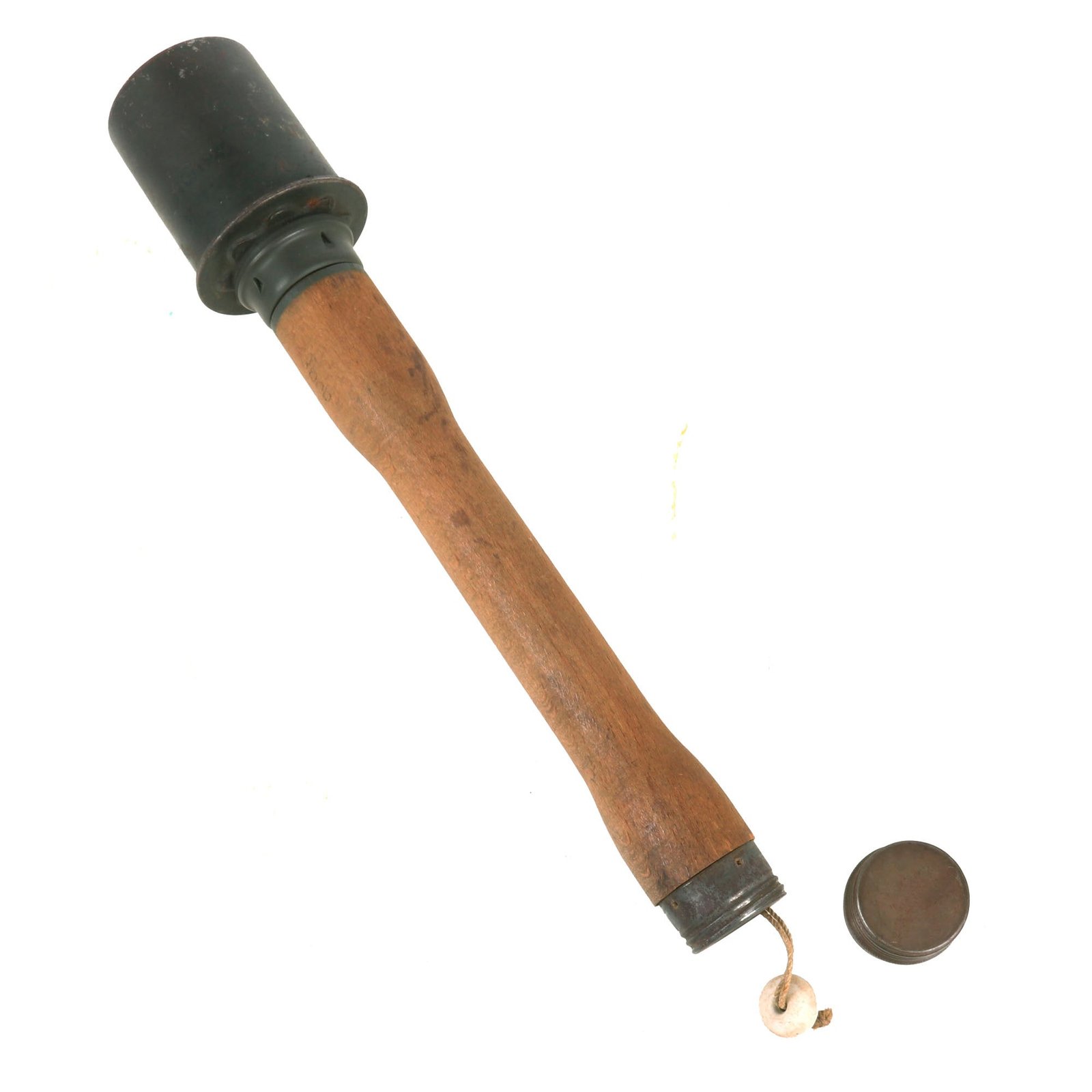 Buy Original German WWII Inert M24 Stick Grenade by Domininghaus & Richard Rinker with Pull Bead - Stielhandgranate | Original Firearms Antique For Sale