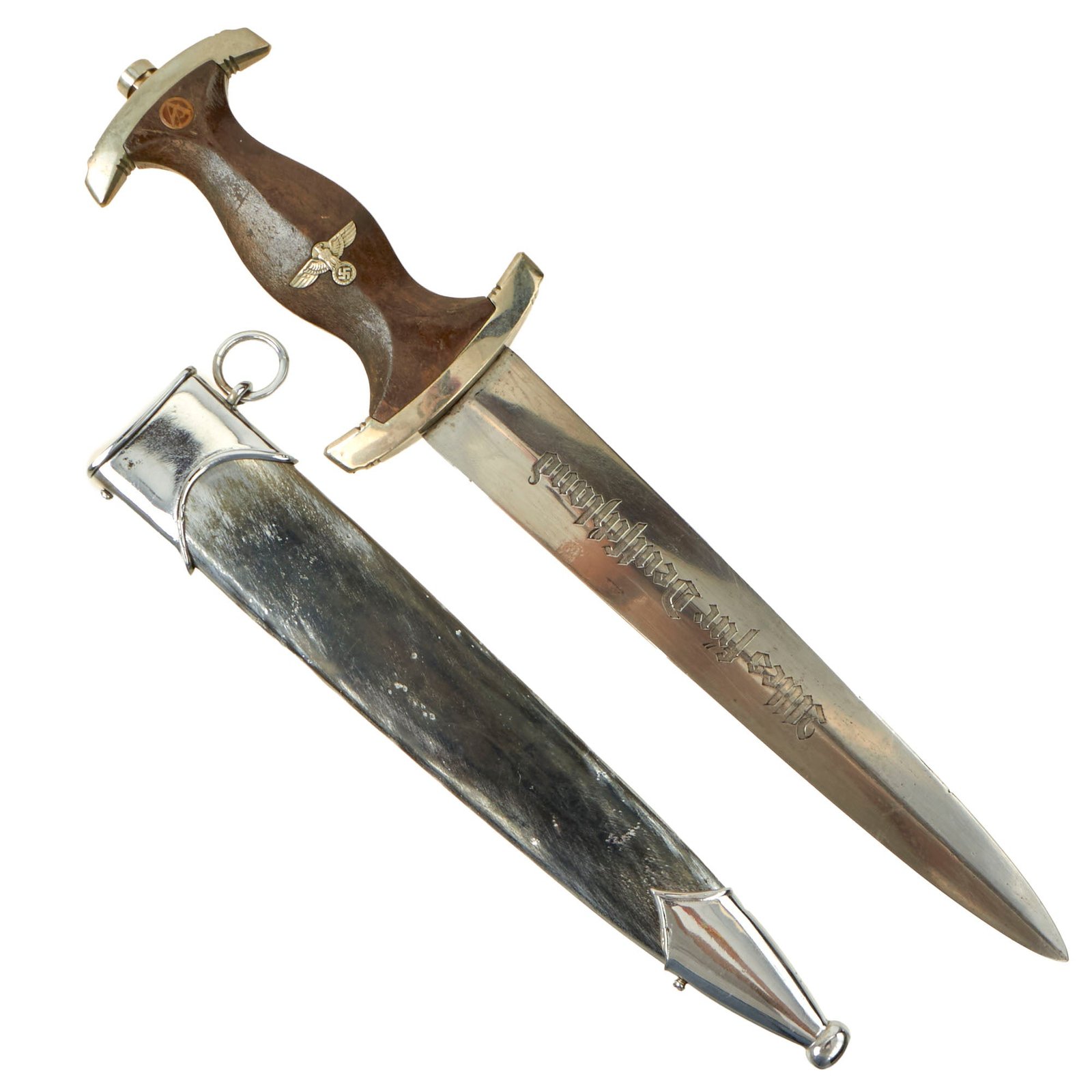 Buy Original German Early WWII NSKK Dagger by AESCULAP of Tuttlingen with Scabbard | Original Firearms Antique For Sale