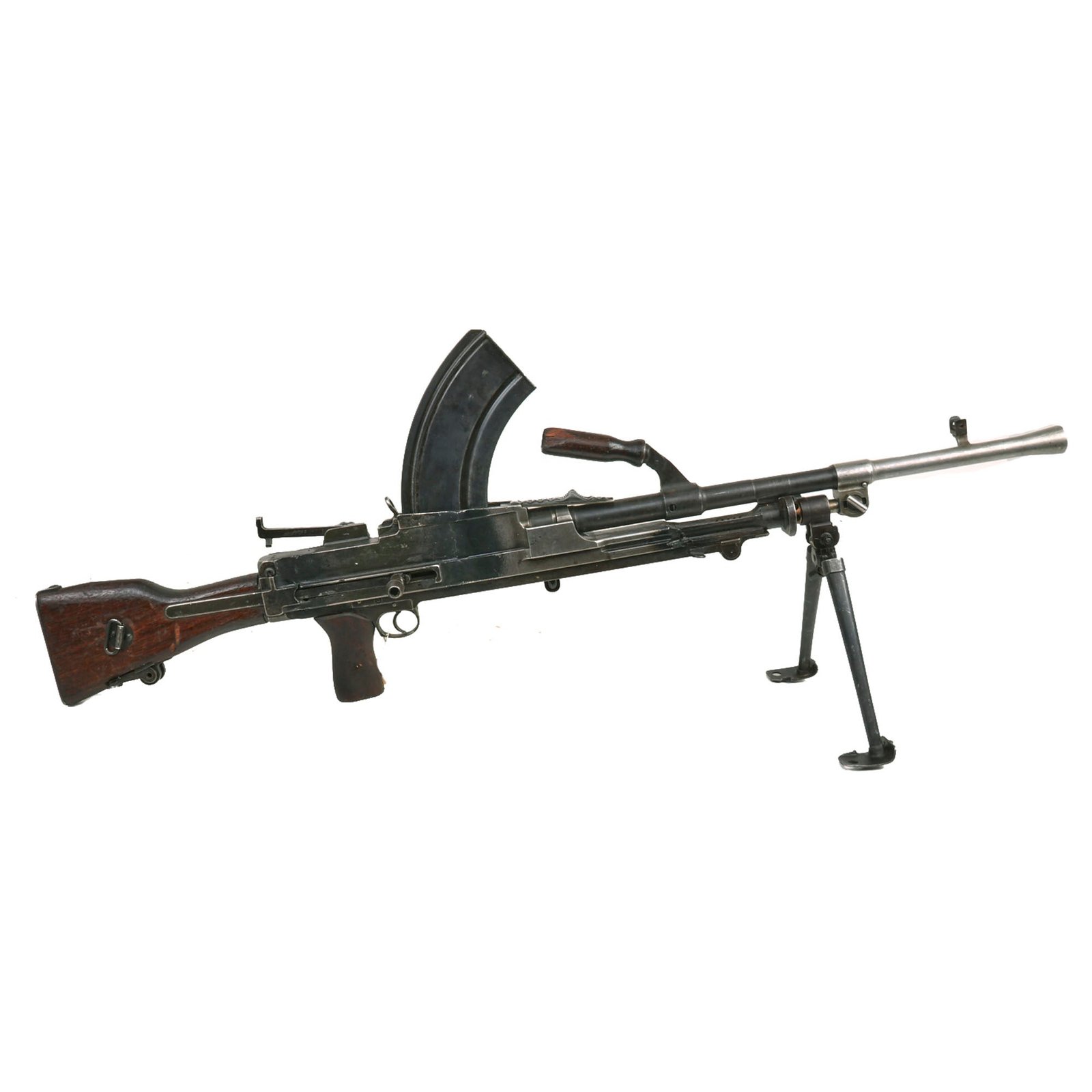 Buy Original WWII 1944 Dated British Bren MkI* Display Light Machine Gun by RSAF Enfield with Magazine - Serial BB 5683 | Original Firearms Antique For Sale
