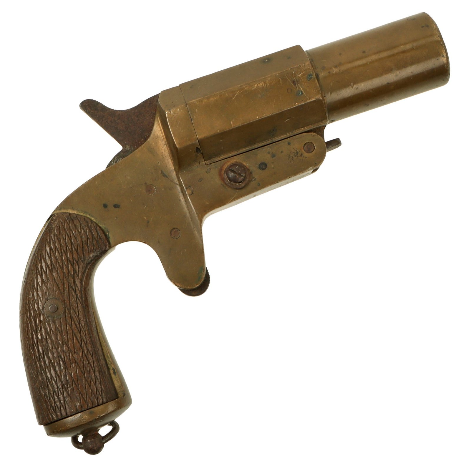 Original French WWI Model 1917 Flare Signal Pistol - Serial 3779
