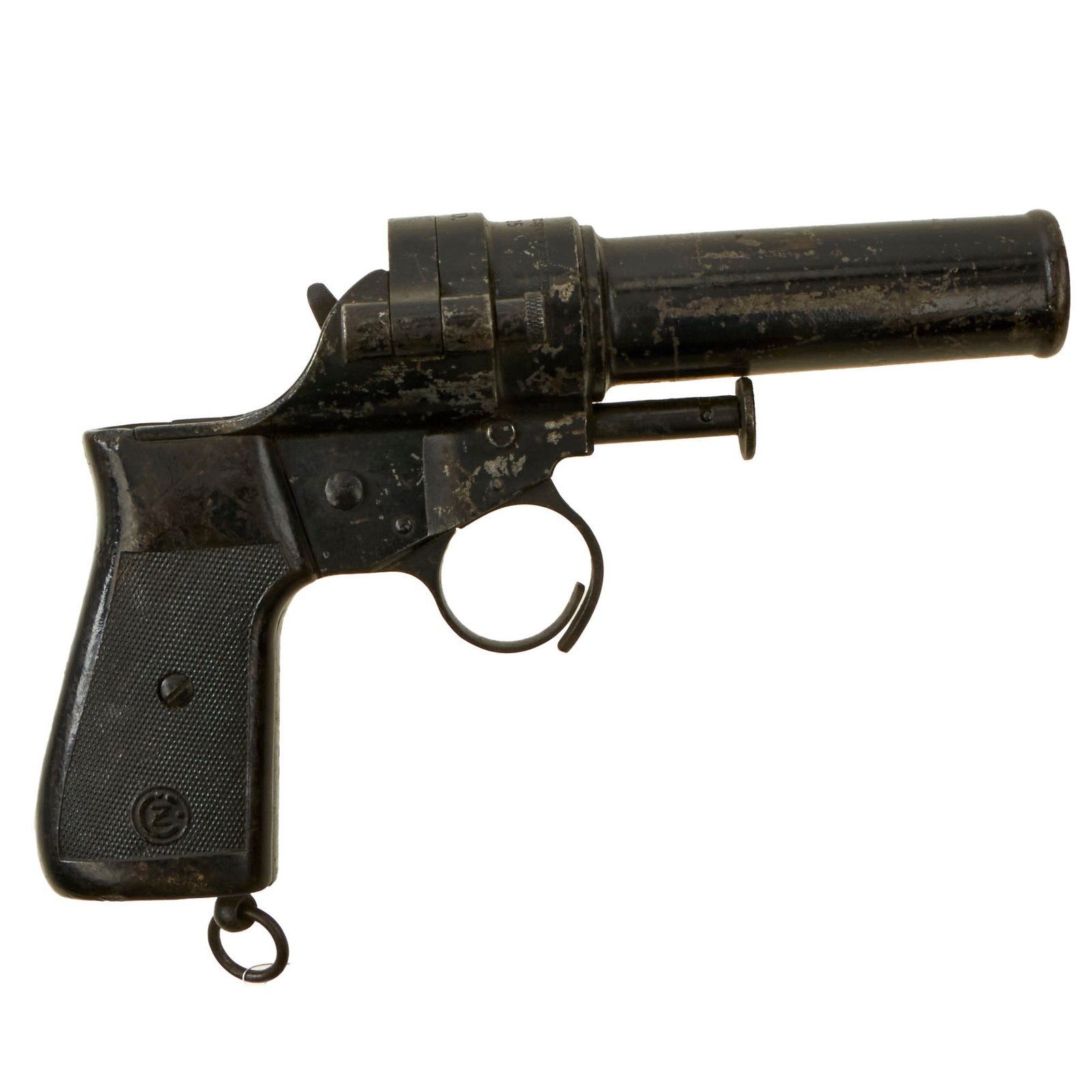 Buy Original Czech WWII Vz.30 Signal Flare Pistol dated 1939 - Serial 16825 | Original Firearms Antique For Sale