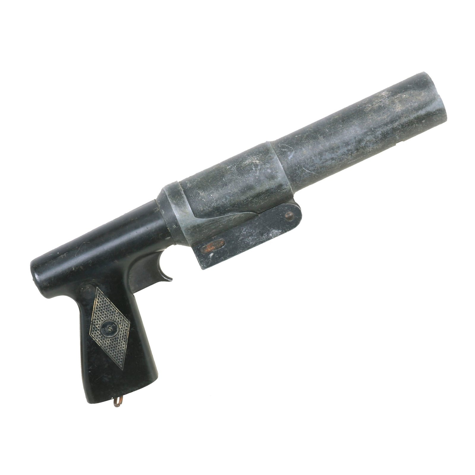 Buy Original U.S. WWII Navy 37mm Sedgley Mark IV Signal Pistol dated 1943 | Original Firearms Antique For Sale