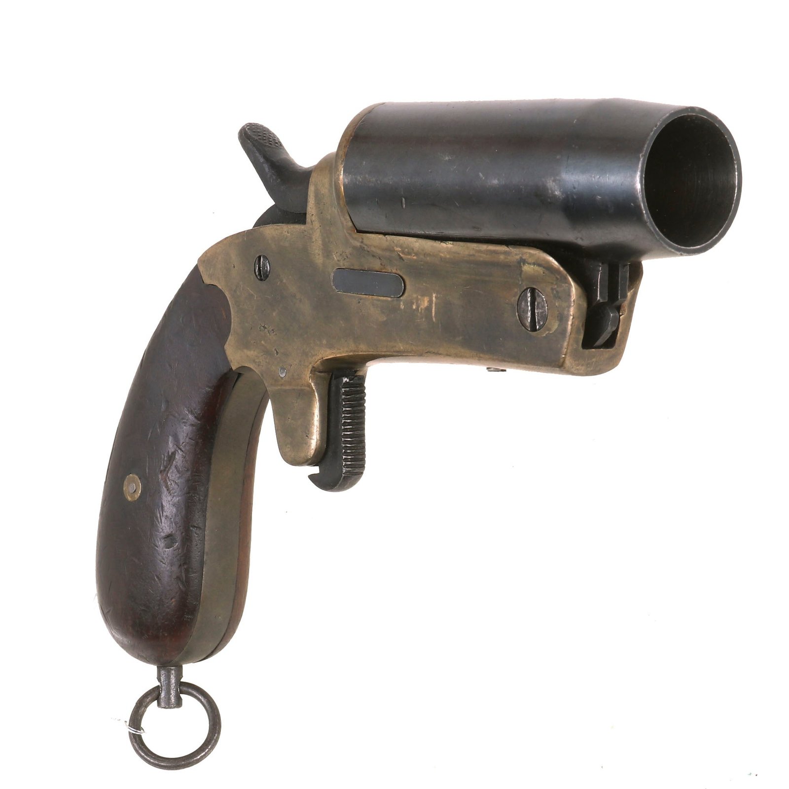 Buy Original Chilean Pre WWII German WWI Druckknopf Style Flare Pistol | Original Firearms Antique For Sale