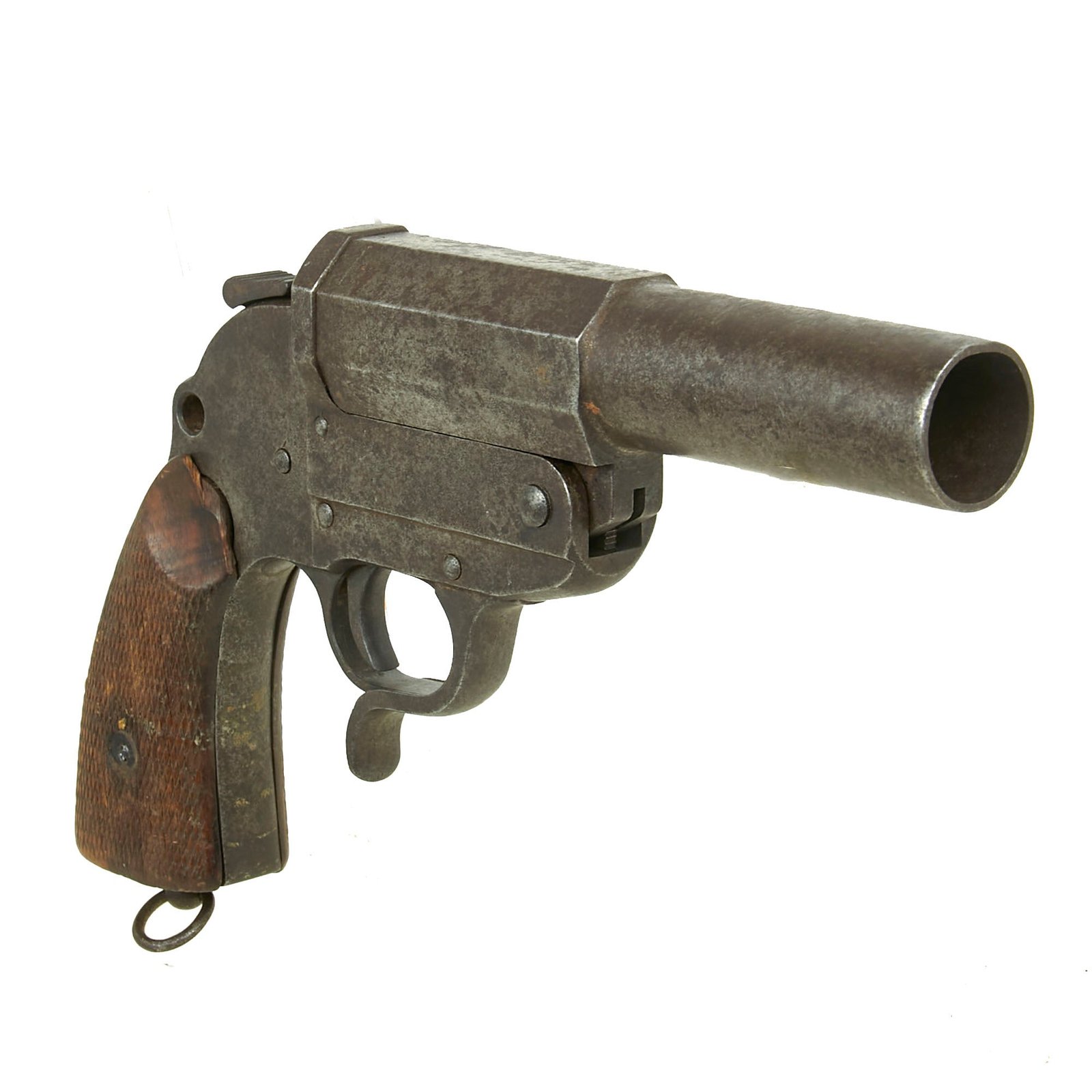 Buy Original German Pre-WWII Walther Model 28 Leuchtpistole Serial 18073 with Missing Spring - Early LP28 Flare Gun | Original Firearms Antique For Sale