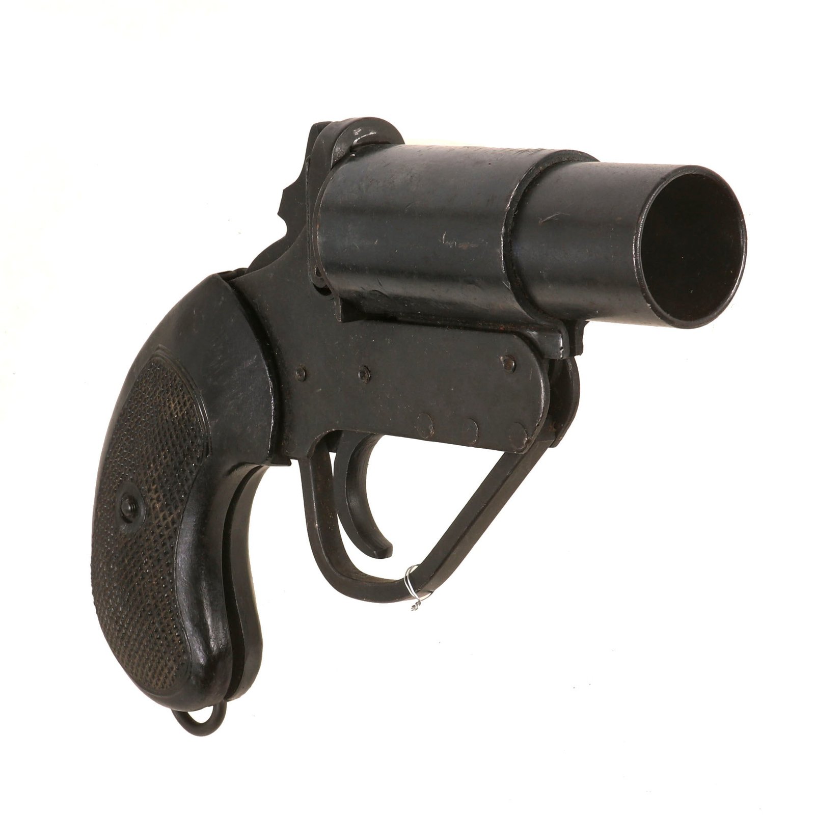 Buy Original British WWII No.2 Mk.5 Flare Signal Pistol for Armored Fighting Vehicles with Partially Broken Hammer | Original Firearms Antique For Sale