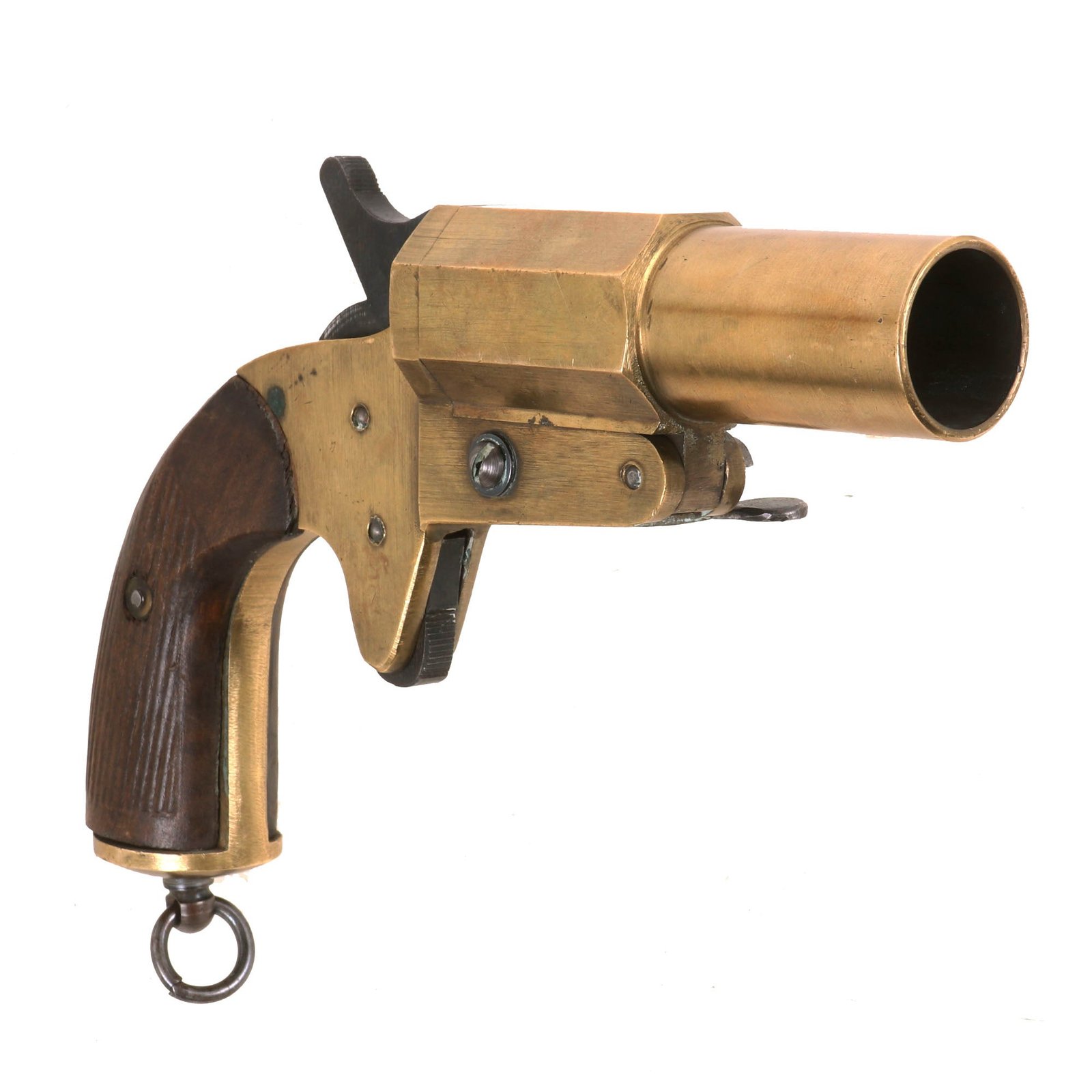 Buy Original U.S. Pre-WWII 25mm Mark IV VERY Signal Flare Pistol by Scott Fetzer Machine Co. | Original Firearms Antique For Sale