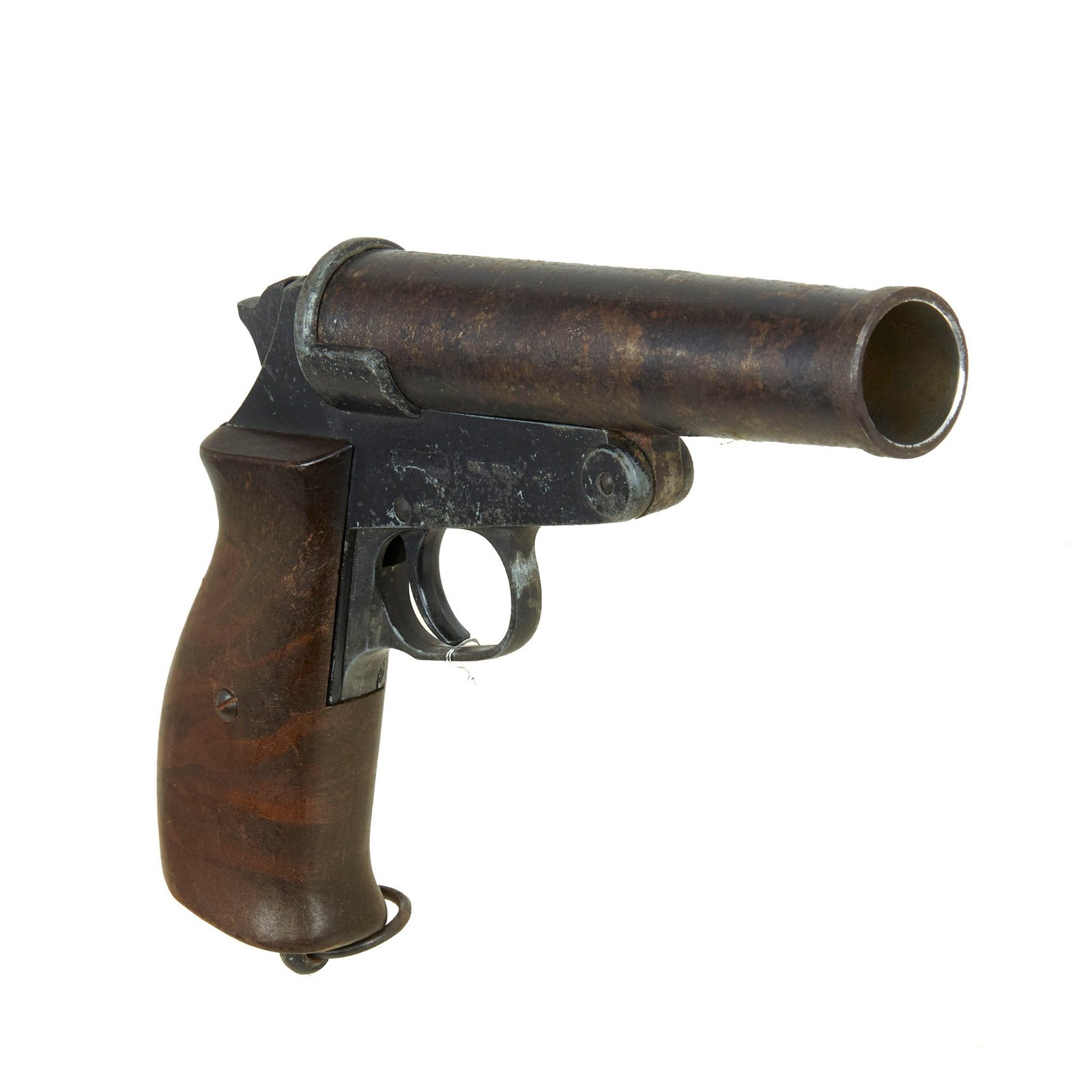 Buy Original Italian WWII Molgora Modesto Mondial V 26.5mm Flare Pistol | Original Firearms Antique For Sale