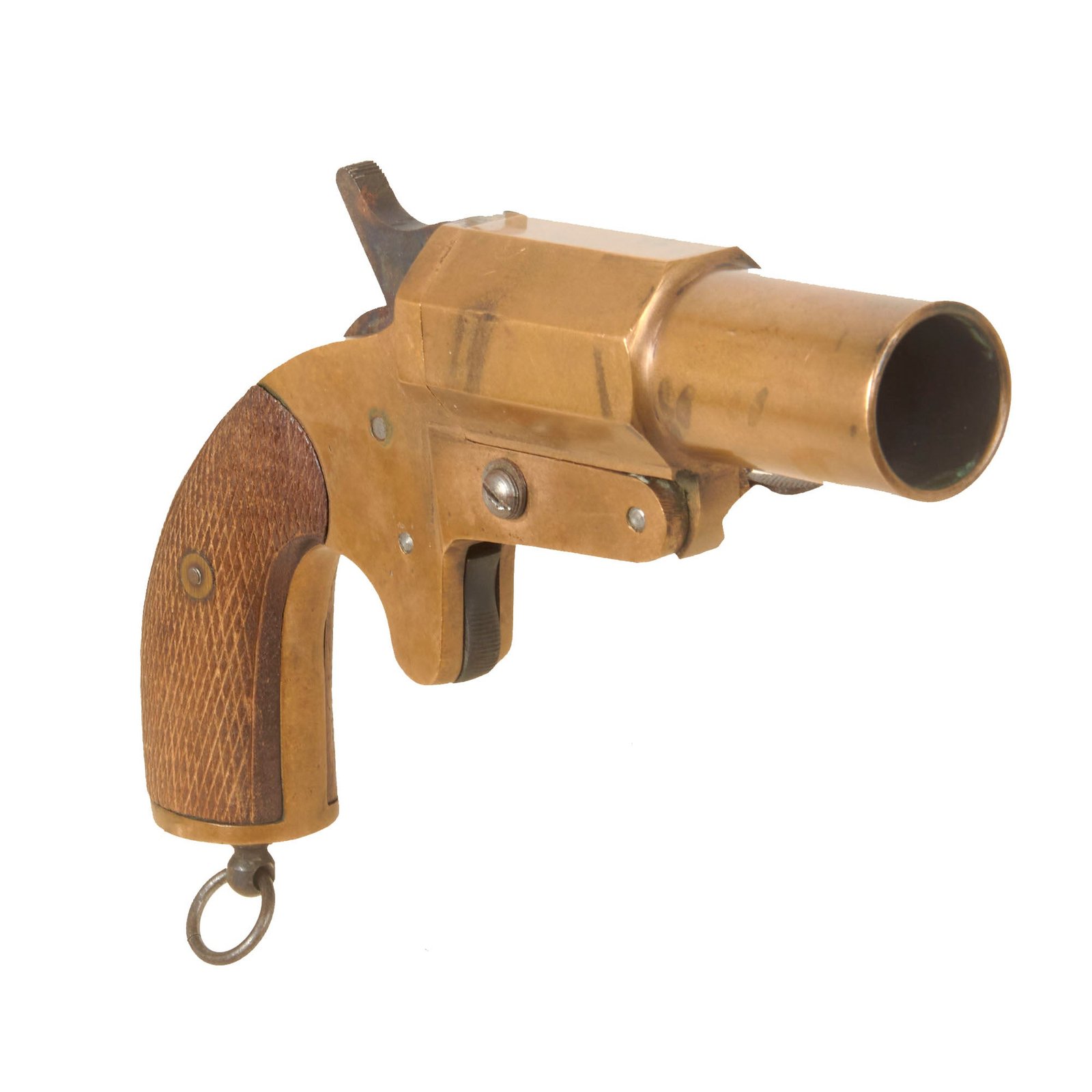 Buy Original French WWI Model 1917 Flare Signal Pistol by G. G. & Cie - Serial 7431 | Original Firearms Antique For Sale