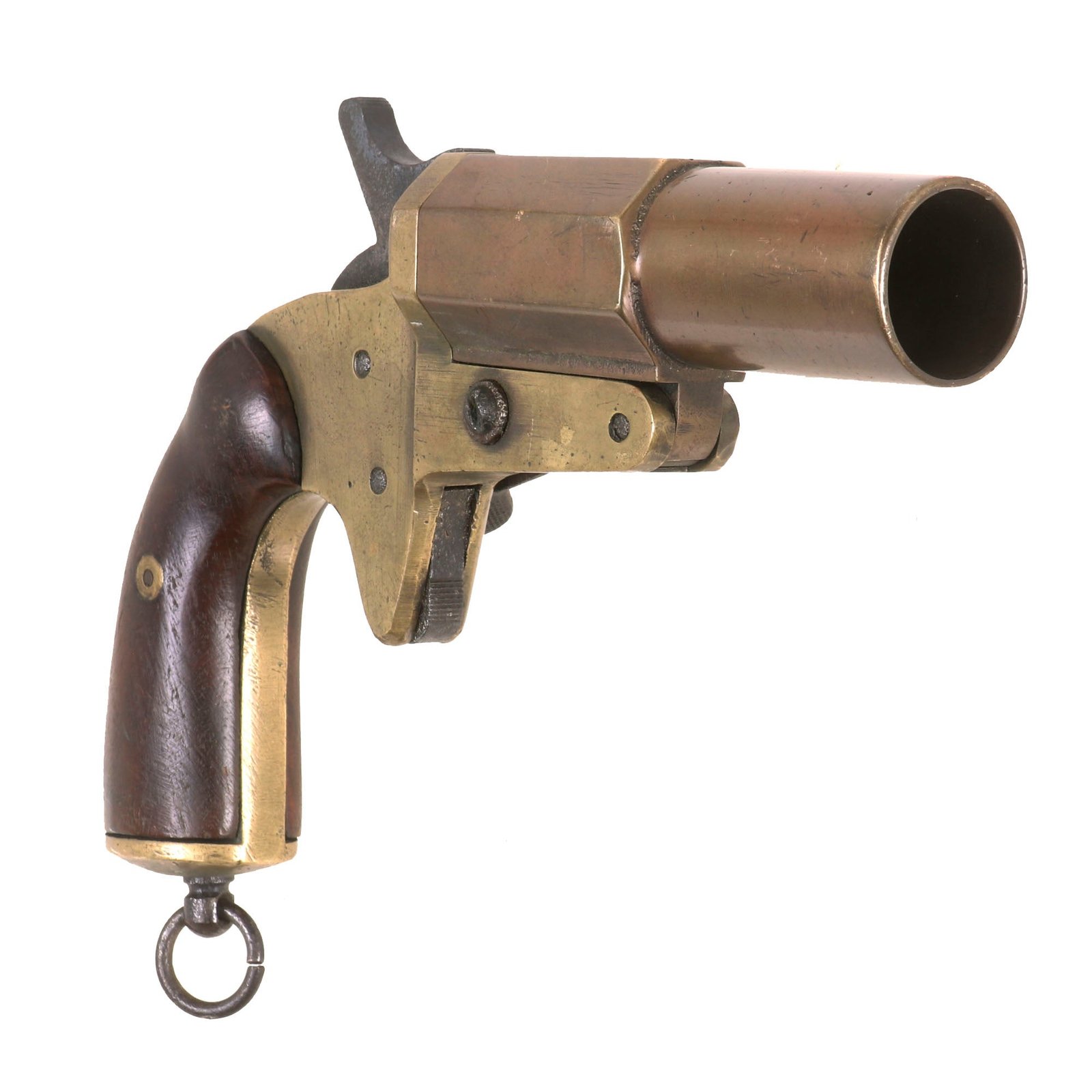 Buy Original U.S. Pre-WWII Mark IV VERY Signal Flare Pistol by Van Karner Arms of Port Jervis NY | Original Firearms Antique For Sale