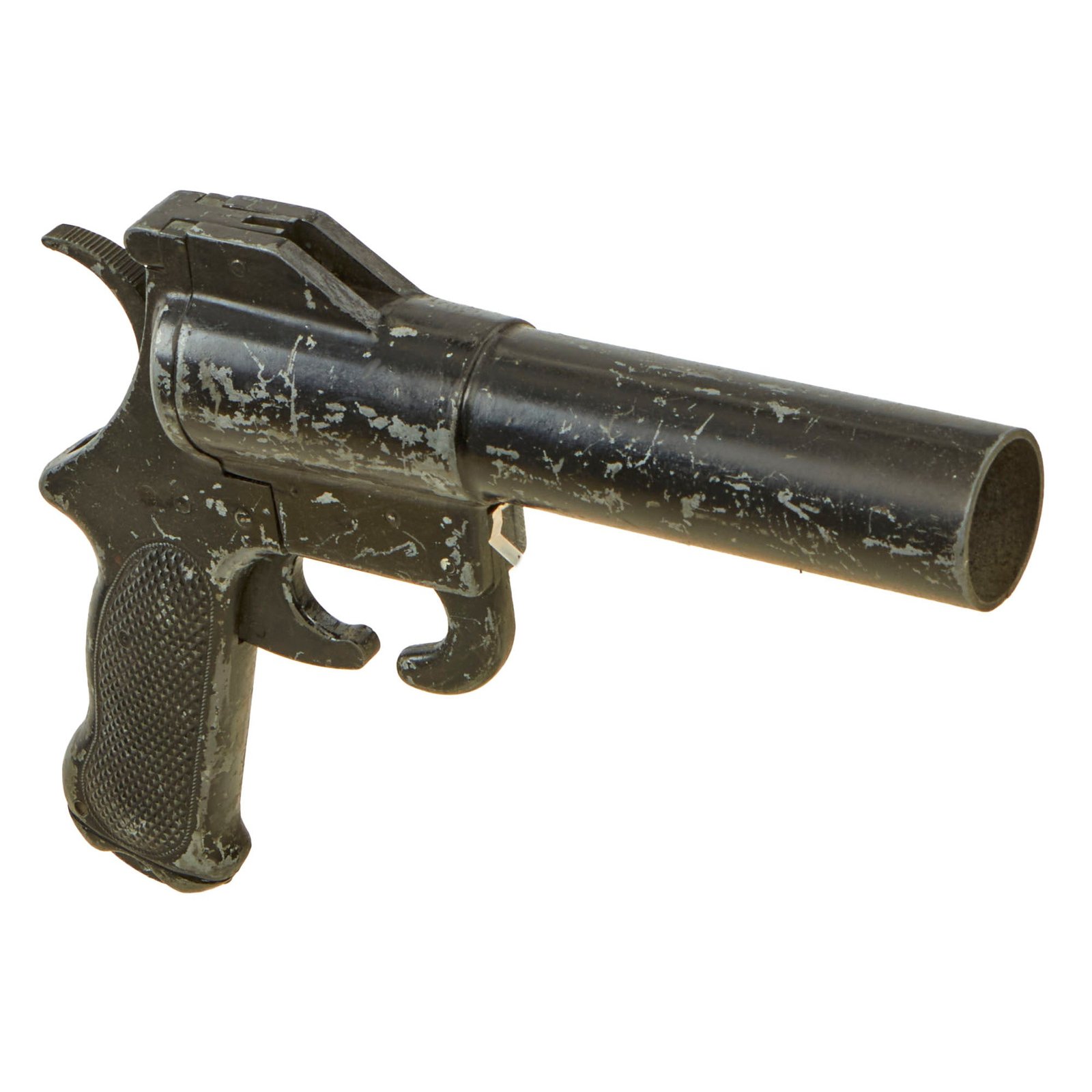 Buy Original U.S. WWII 37mm Flare Signal Pistol by Pyrotechnic Co. of Los Angeles | Original Firearms Antique For Sale