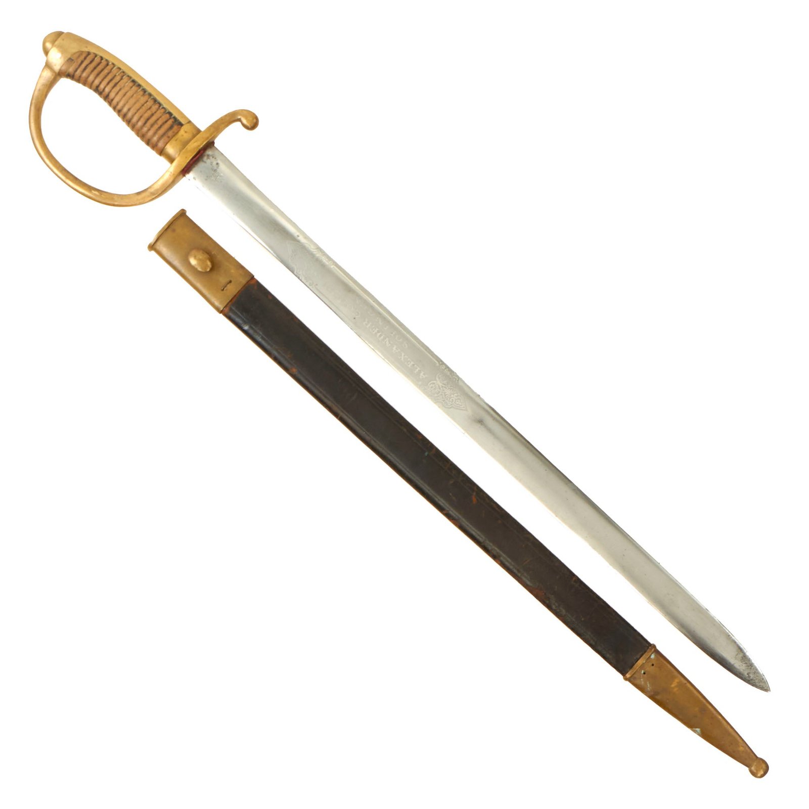 Buy Original Imperial German Pre-WWI Saxon Police NCO Sword by Alexander Coppel of Solingen | Original Firearms Antique For Sale