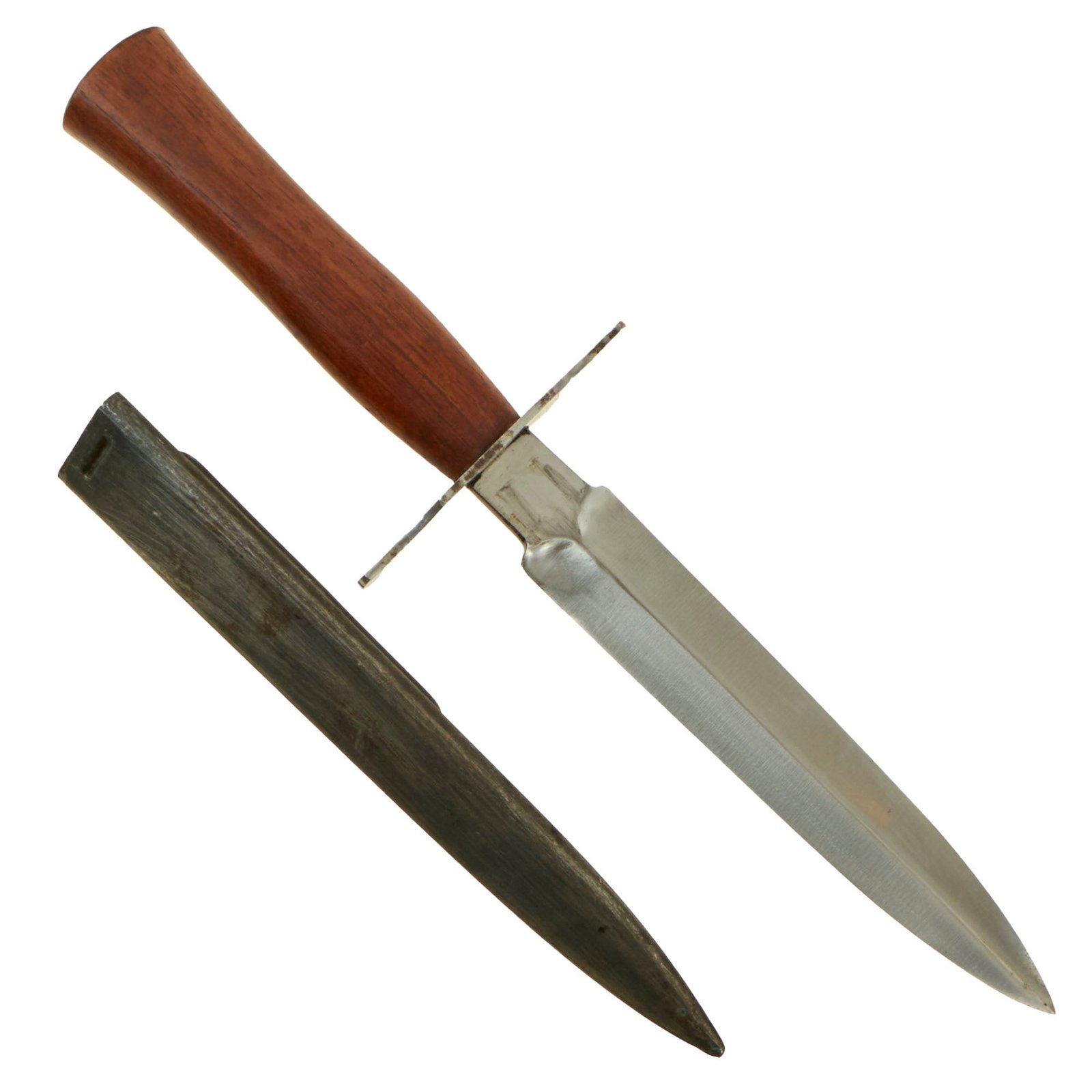 Buy Original French WWI M1916 Type 2 Fighting Knife by Gonon 41 with Scabbard - Le Vengeur de 1870 | Original Firearms Antique For Sale